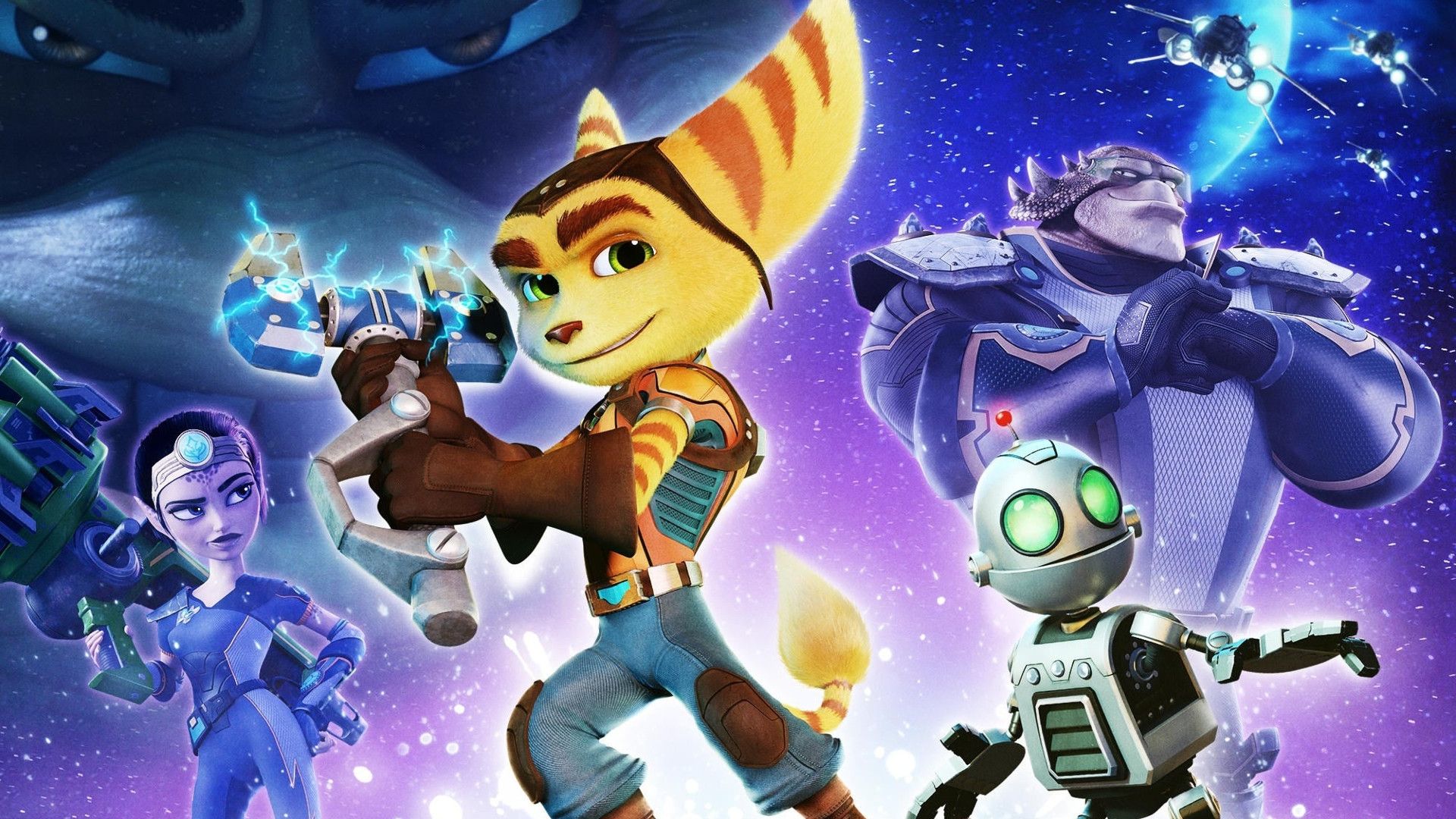 Ratchet & Clank background