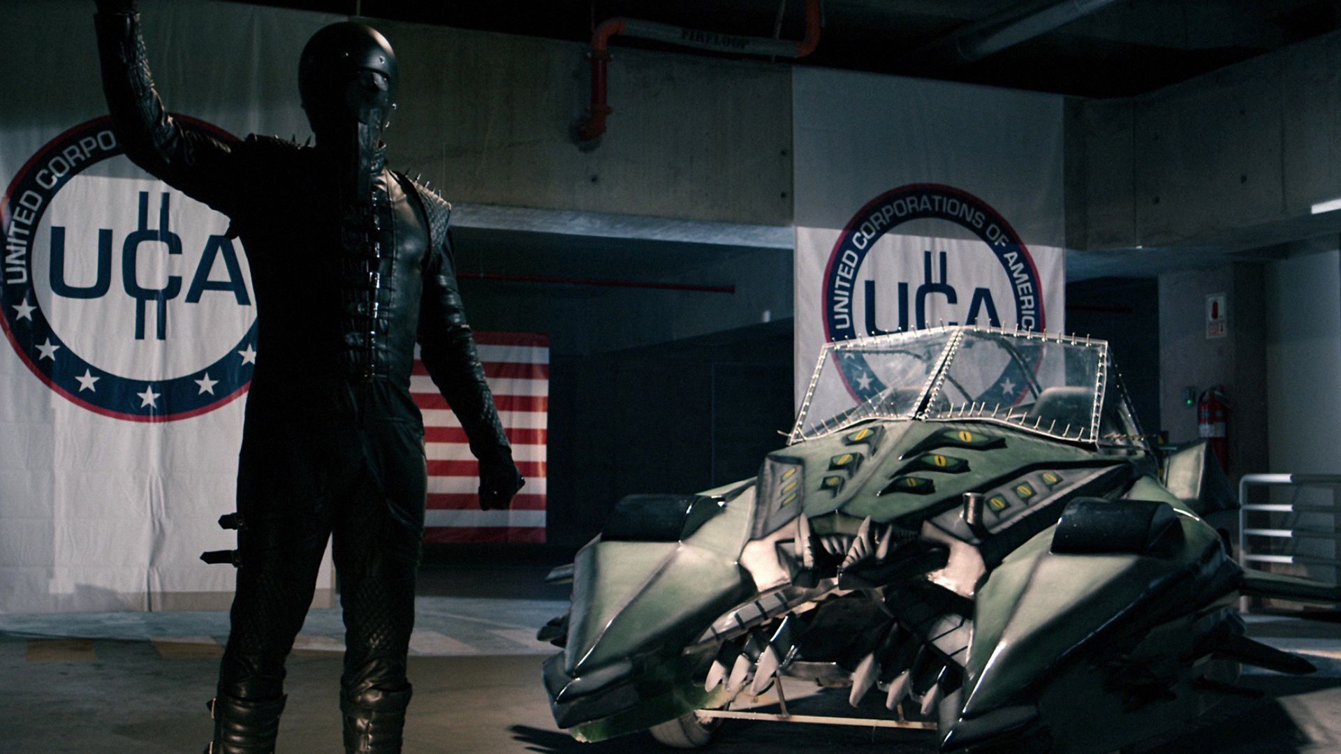 Death Race 2050 background