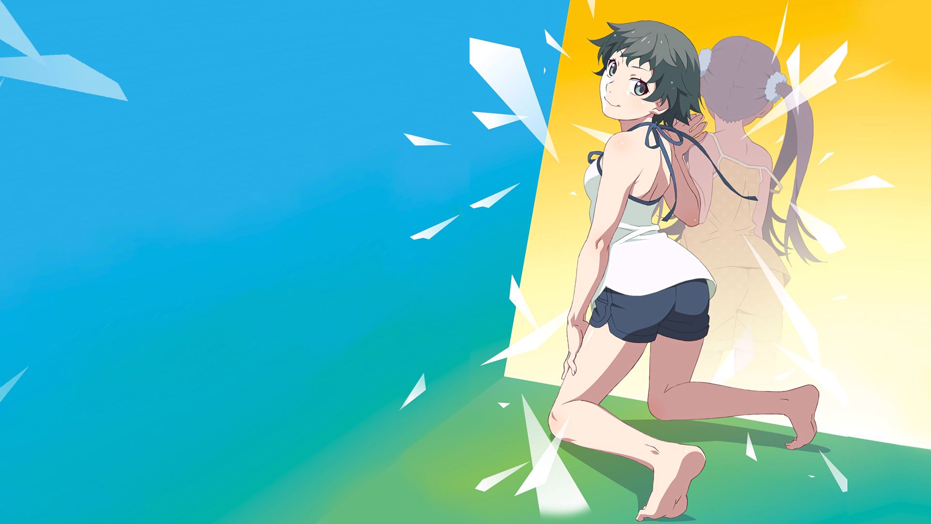 Zoku Owarimonogatari background