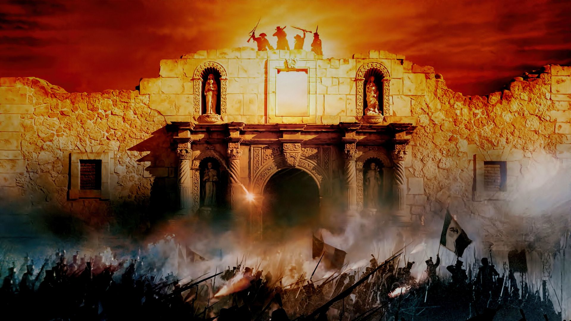 The Alamo background