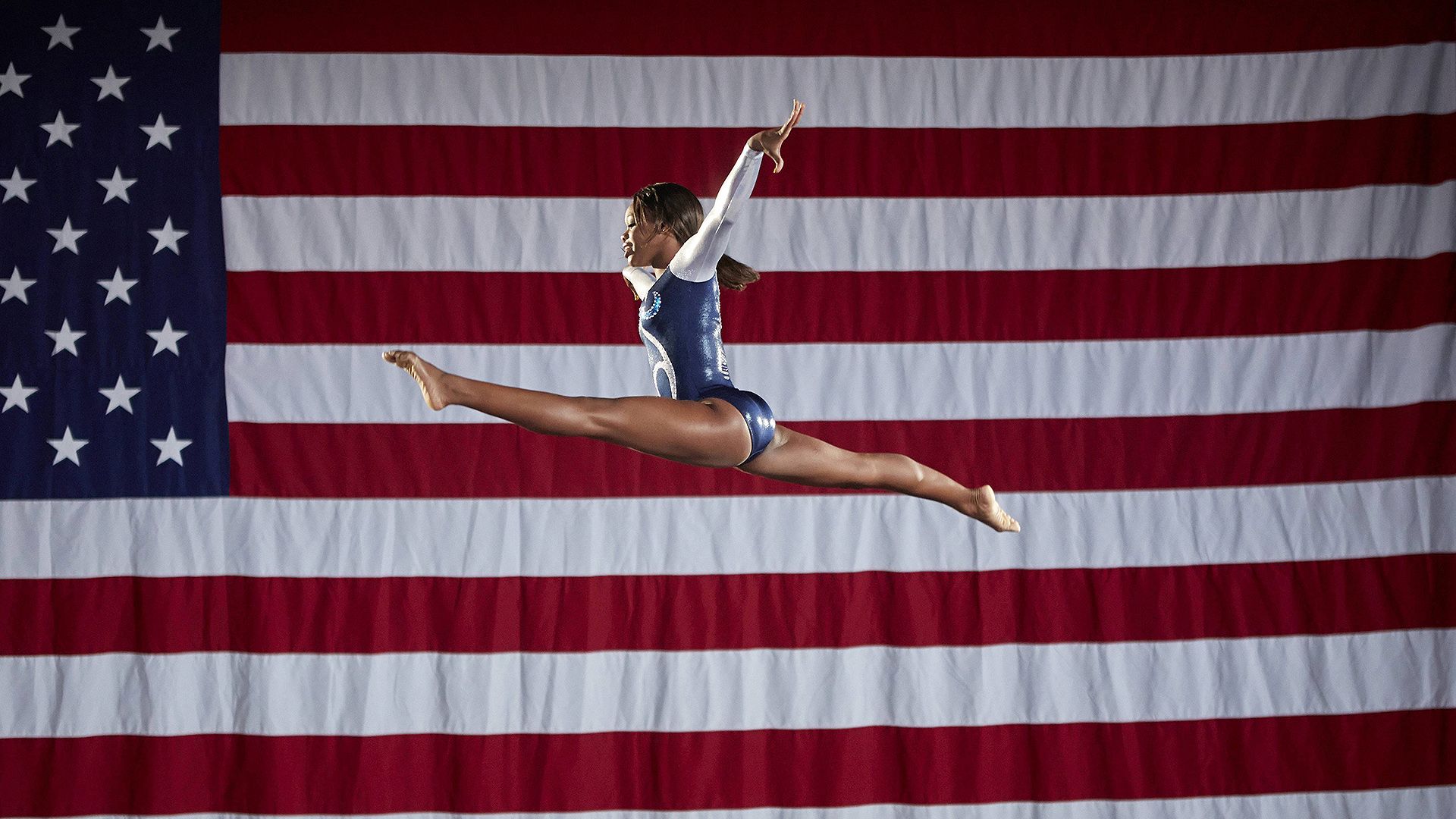 The Gabby Douglas Story background