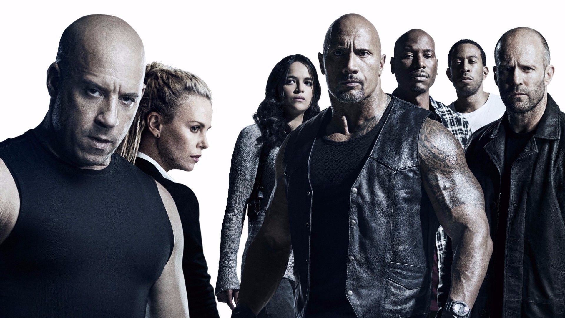 The Fate of the Furious background