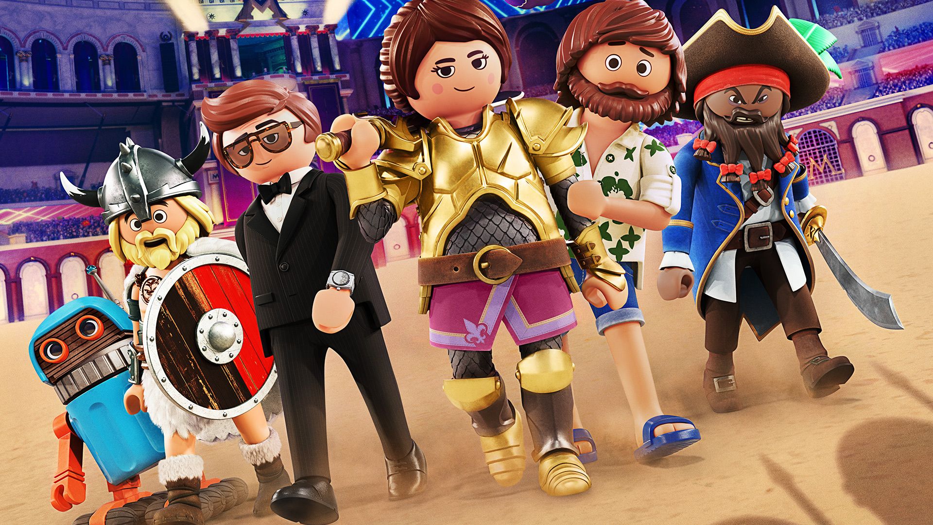 Playmobil: The Movie background