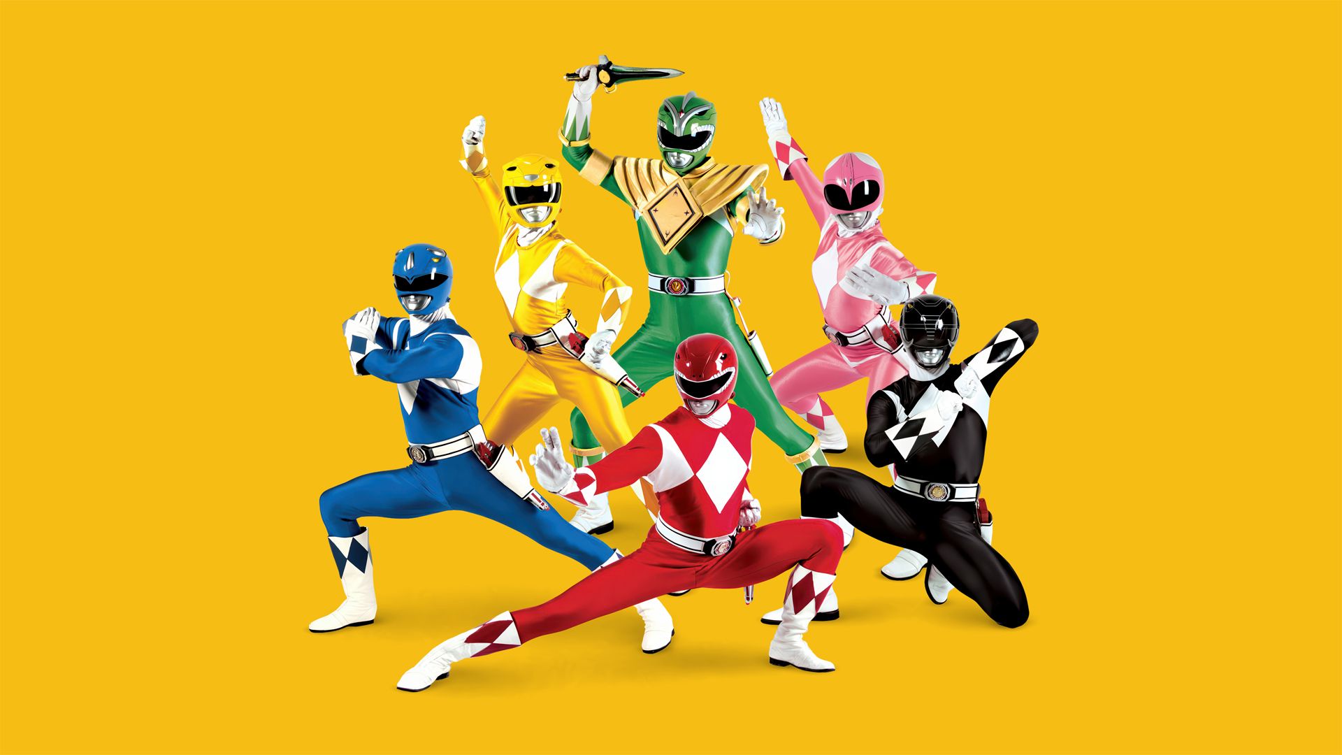 Mighty Morphin Power Rangers background