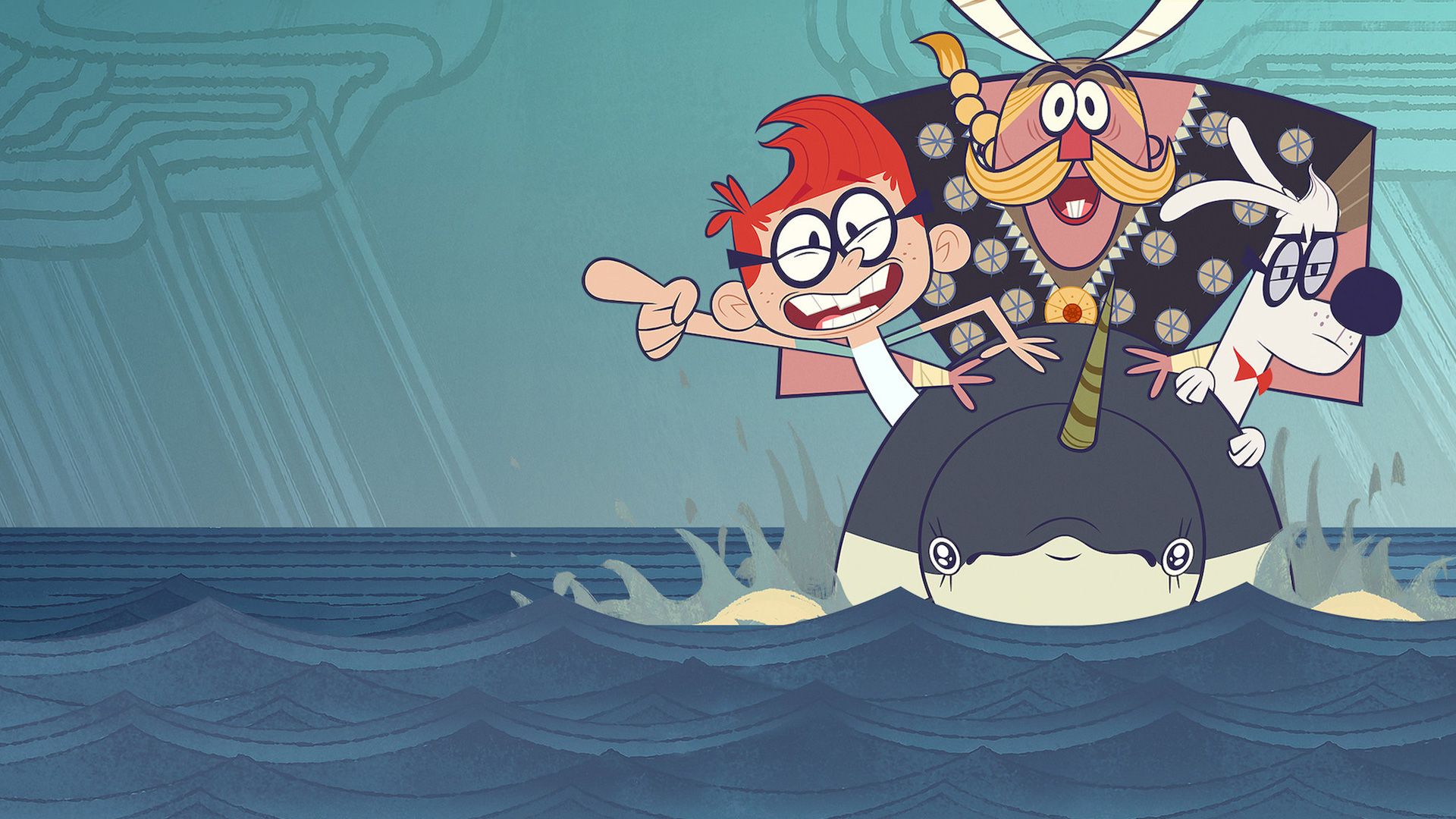 The Mr. Peabody & Sherman Show background