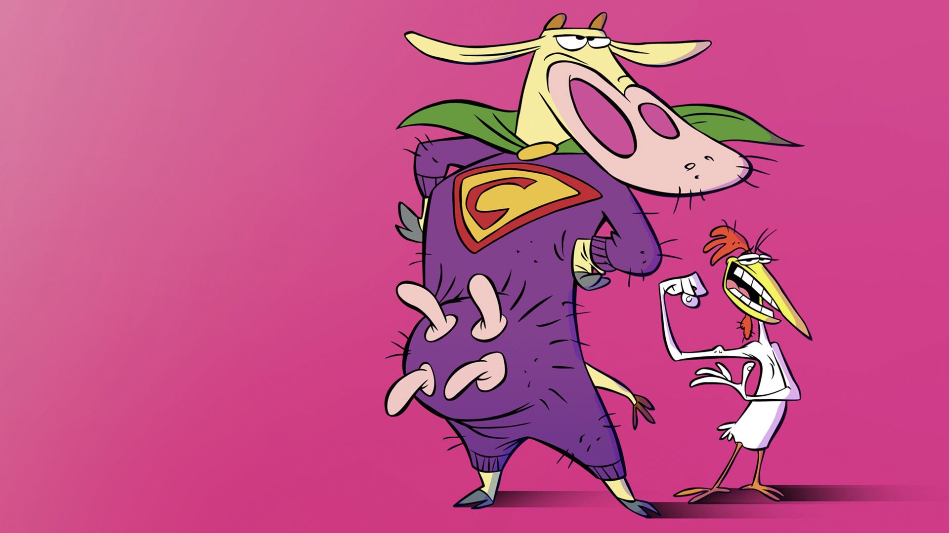 Cow and Chicken background