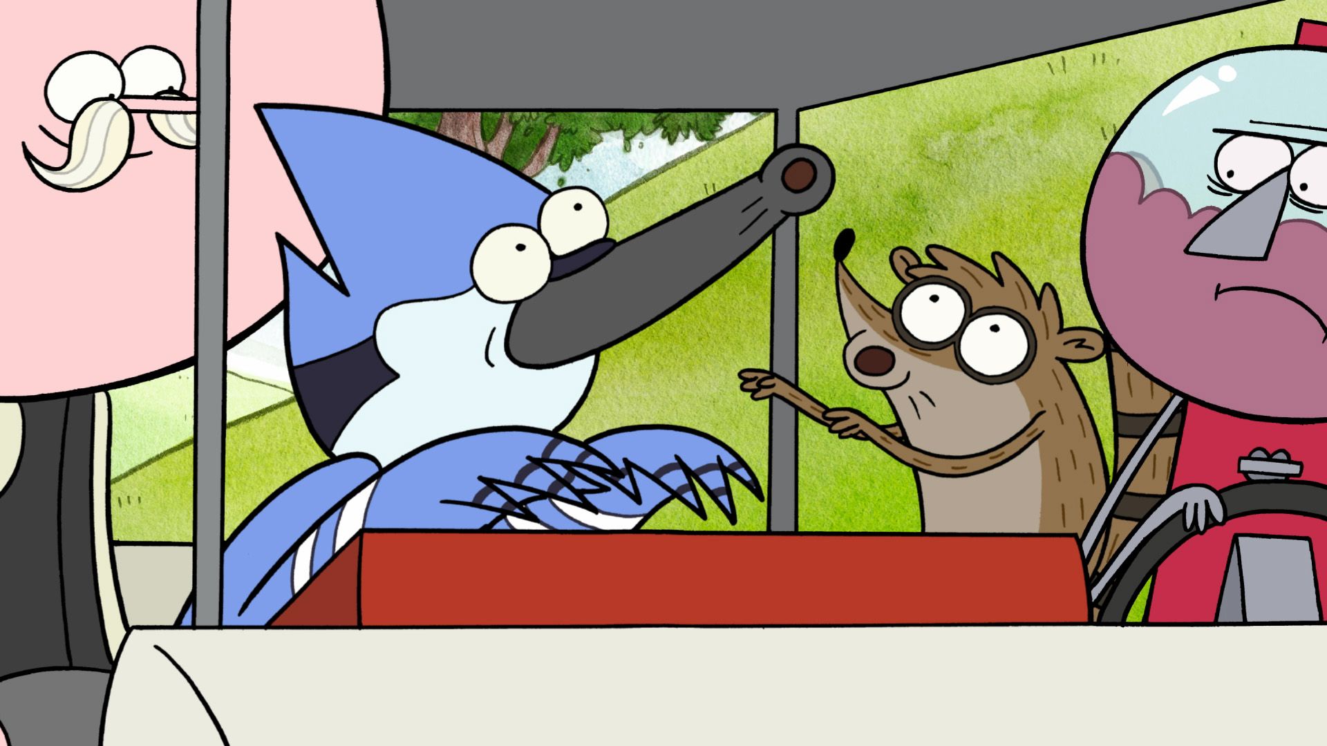 Regular Show background