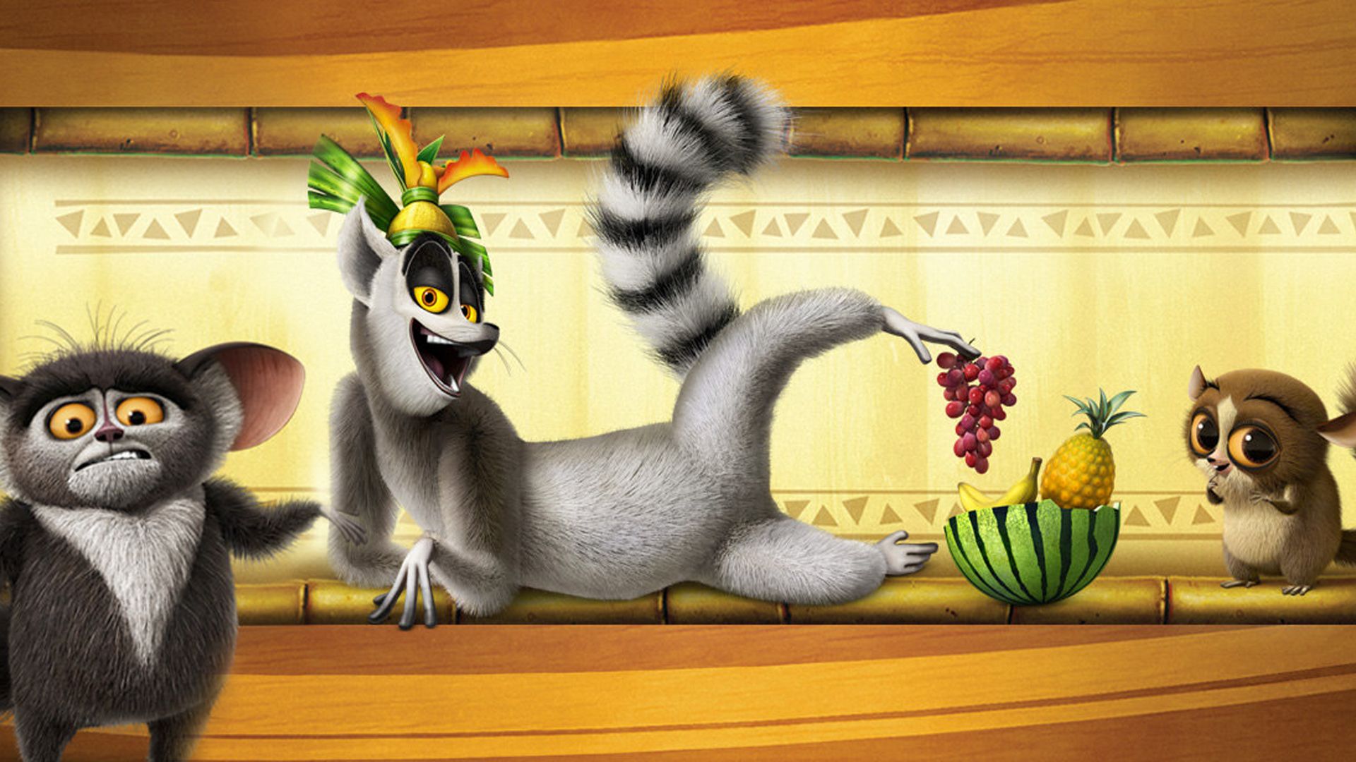 All Hail King Julien background