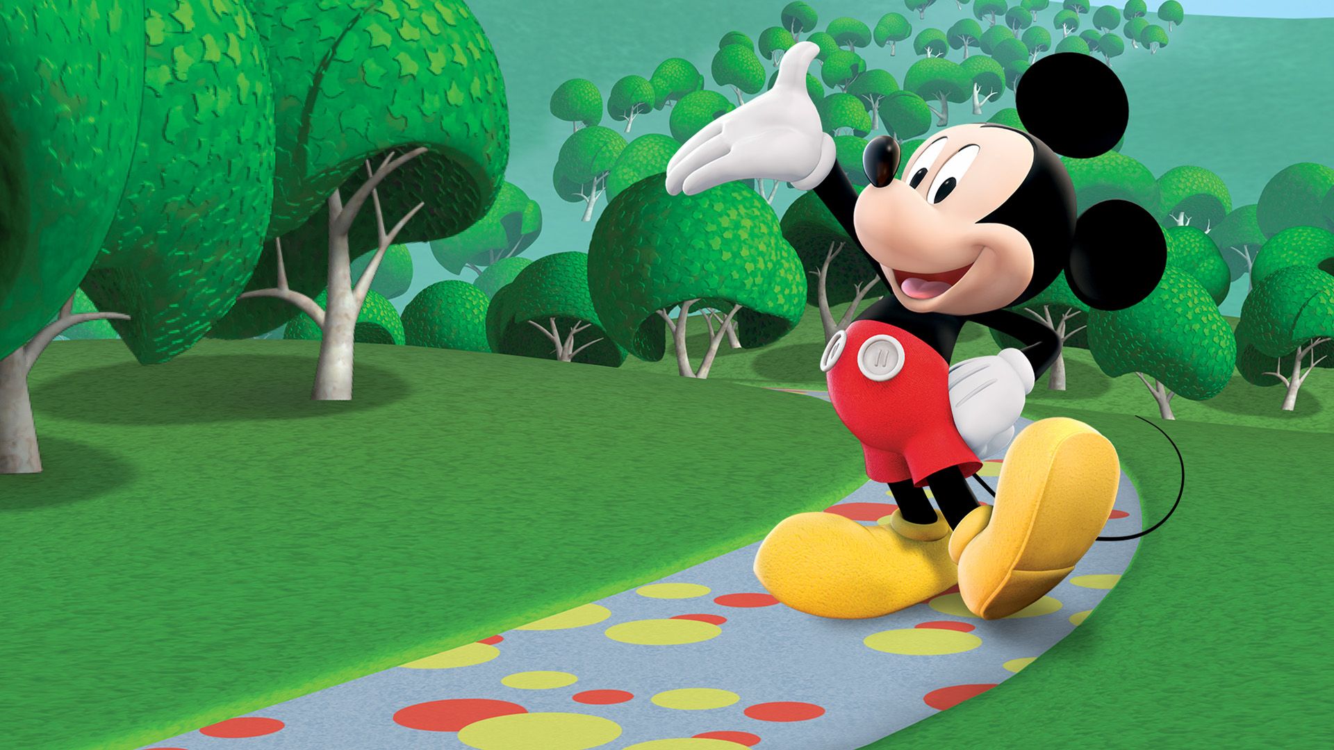 Mickey Mouse Clubhouse background