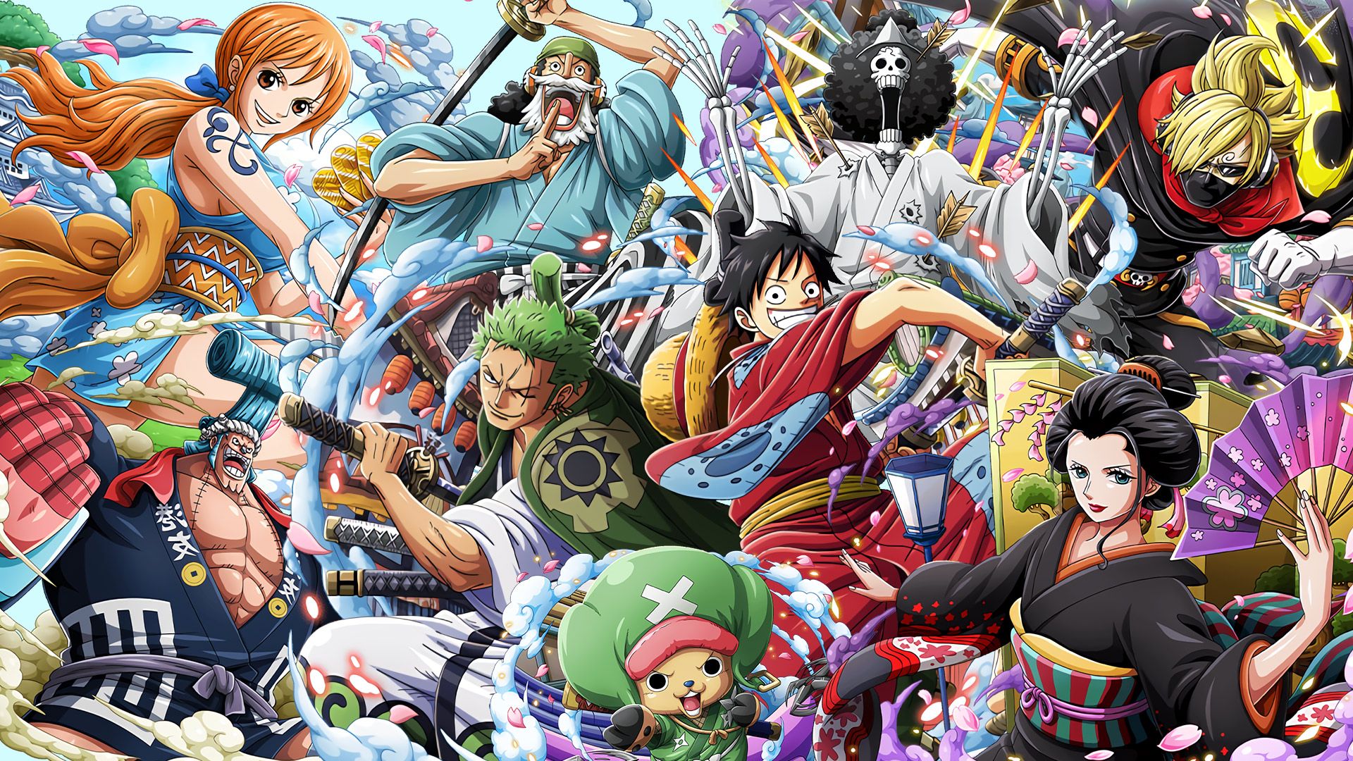 One Piece background