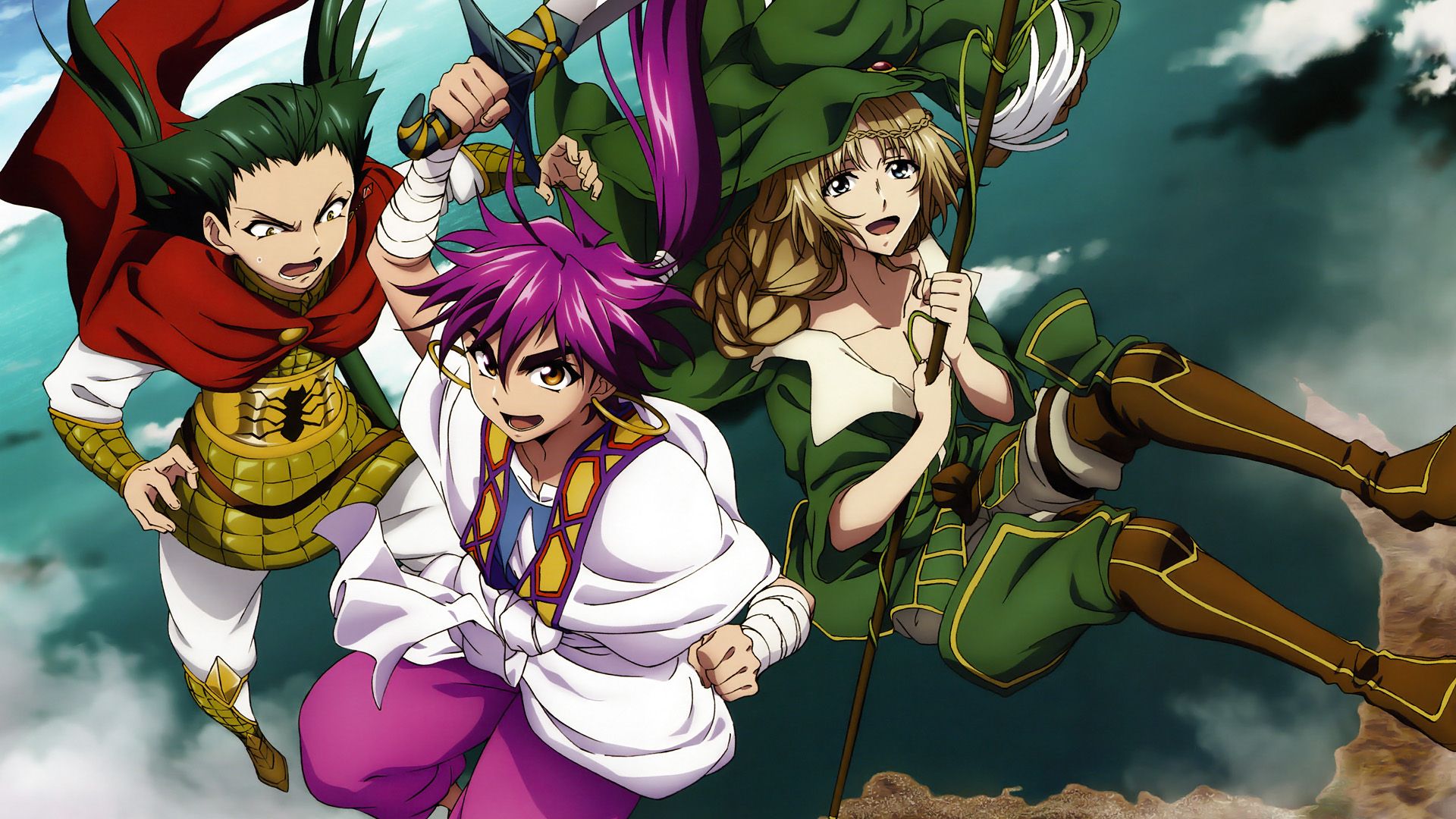 Magi: Sinbad no Bouken background