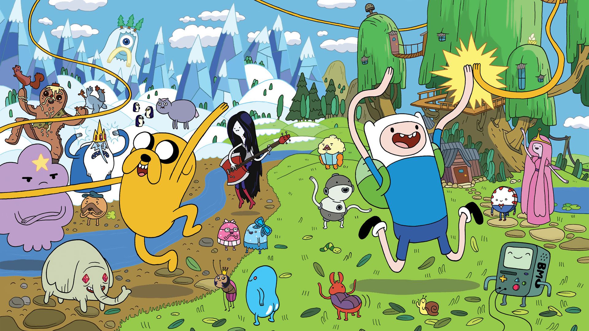 Adventure Time background