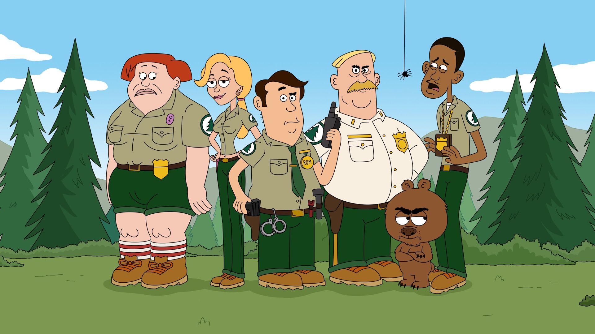 Brickleberry background