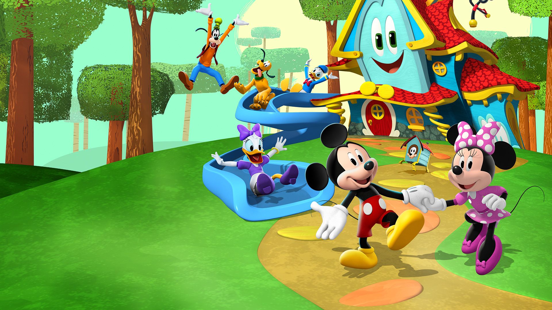 Mickey Mouse Funhouse background