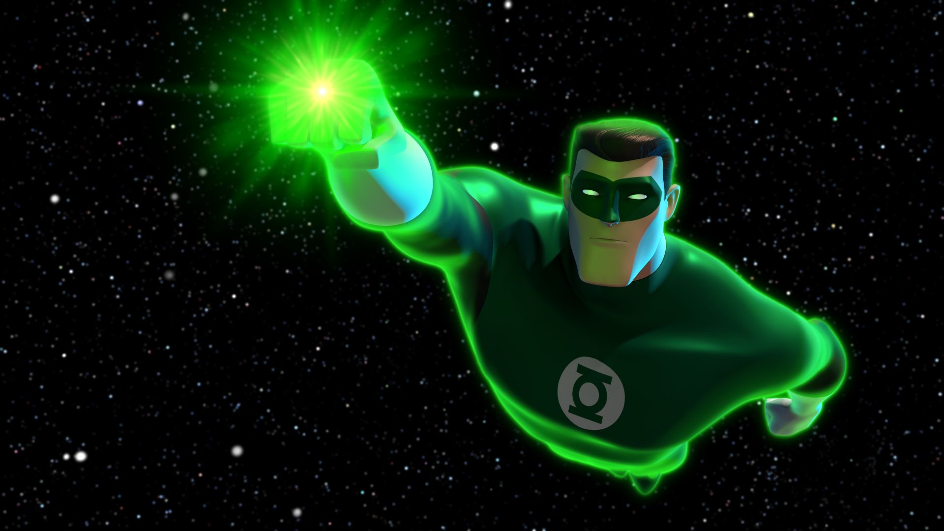 Green Lantern: The Animated Series background