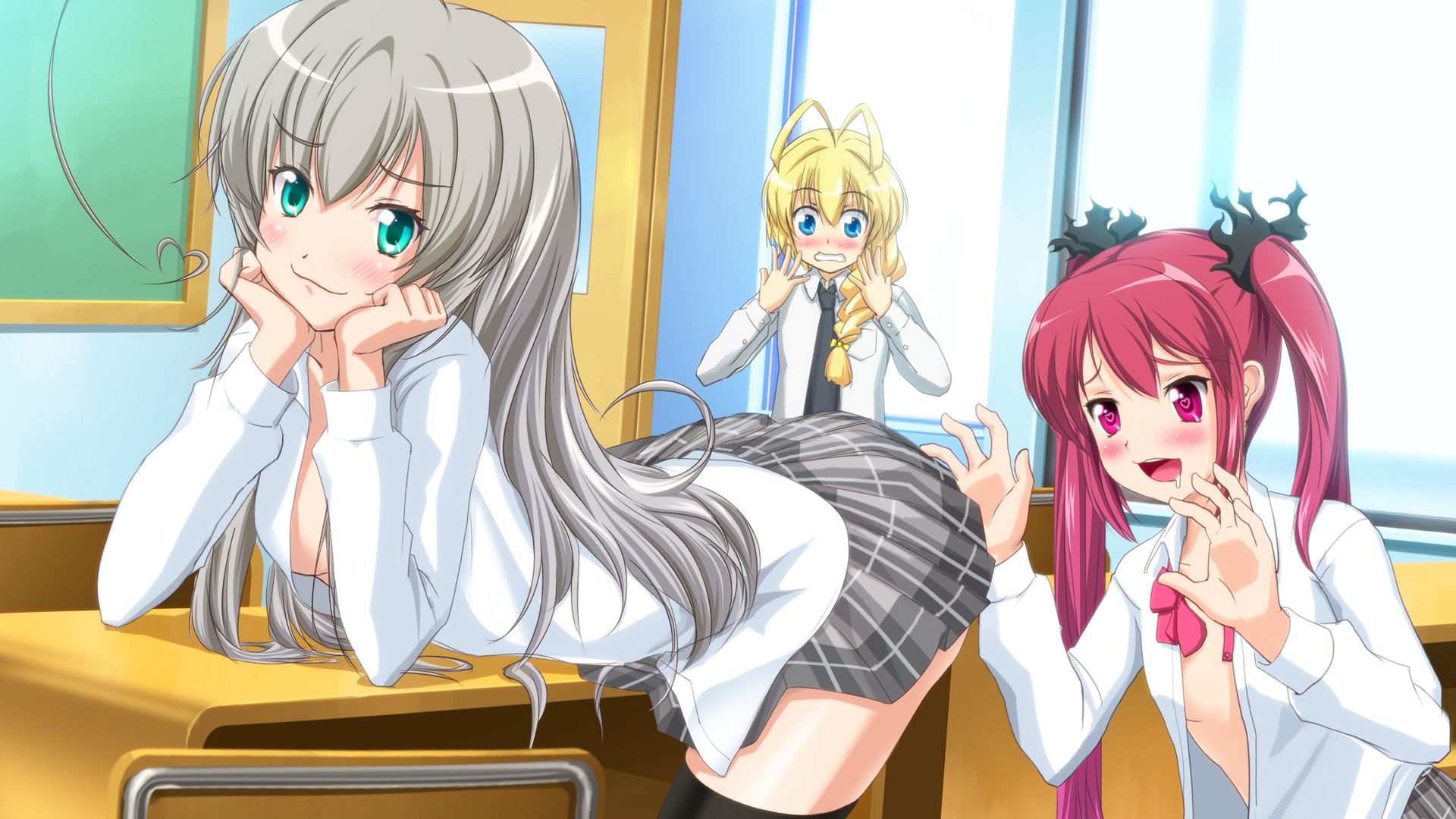 Nyaruko: Crawling with Love background