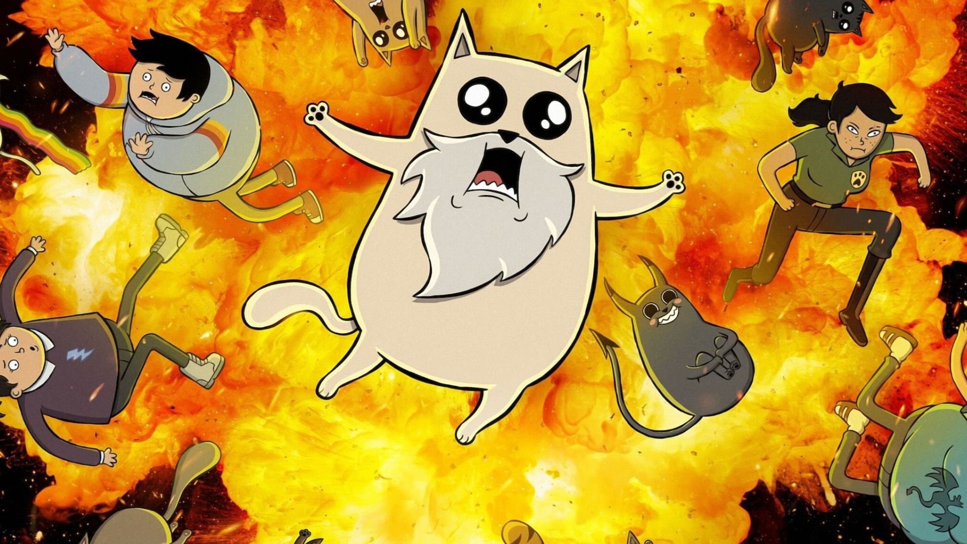 Exploding Kittens background