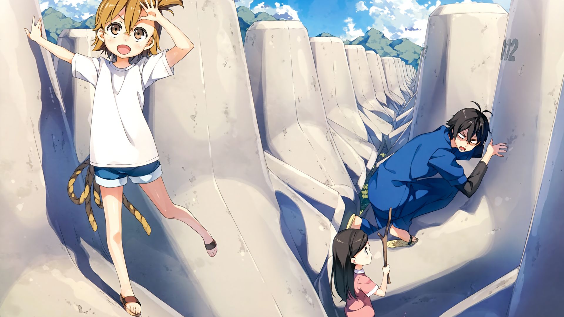 Barakamon background