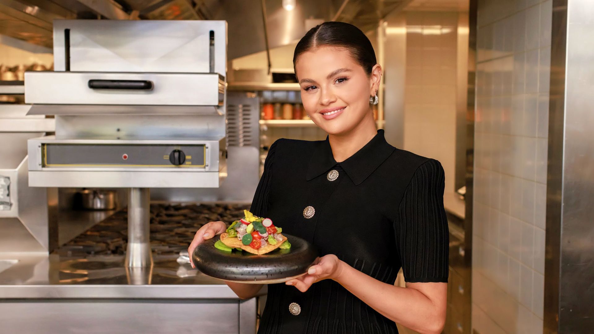 Selena + Restaurant background