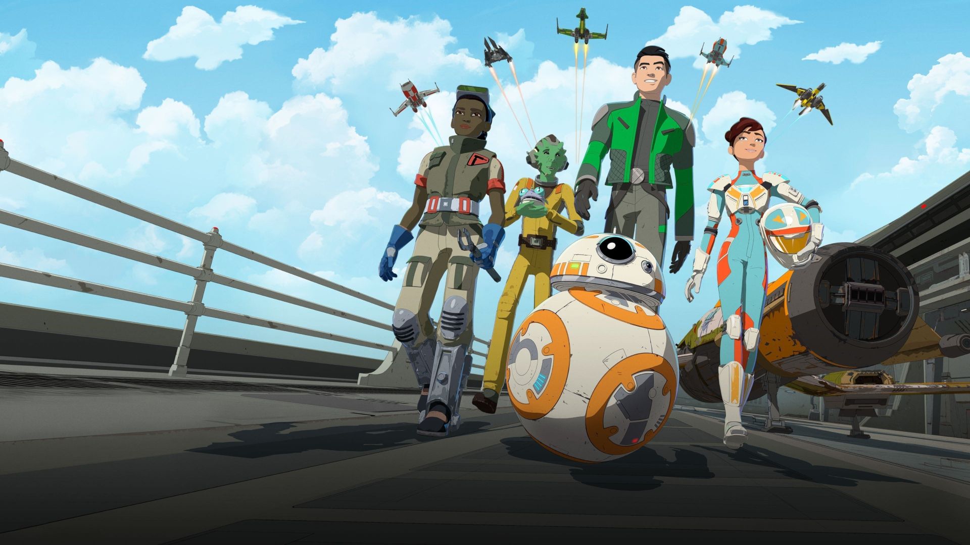 Star Wars Resistance background