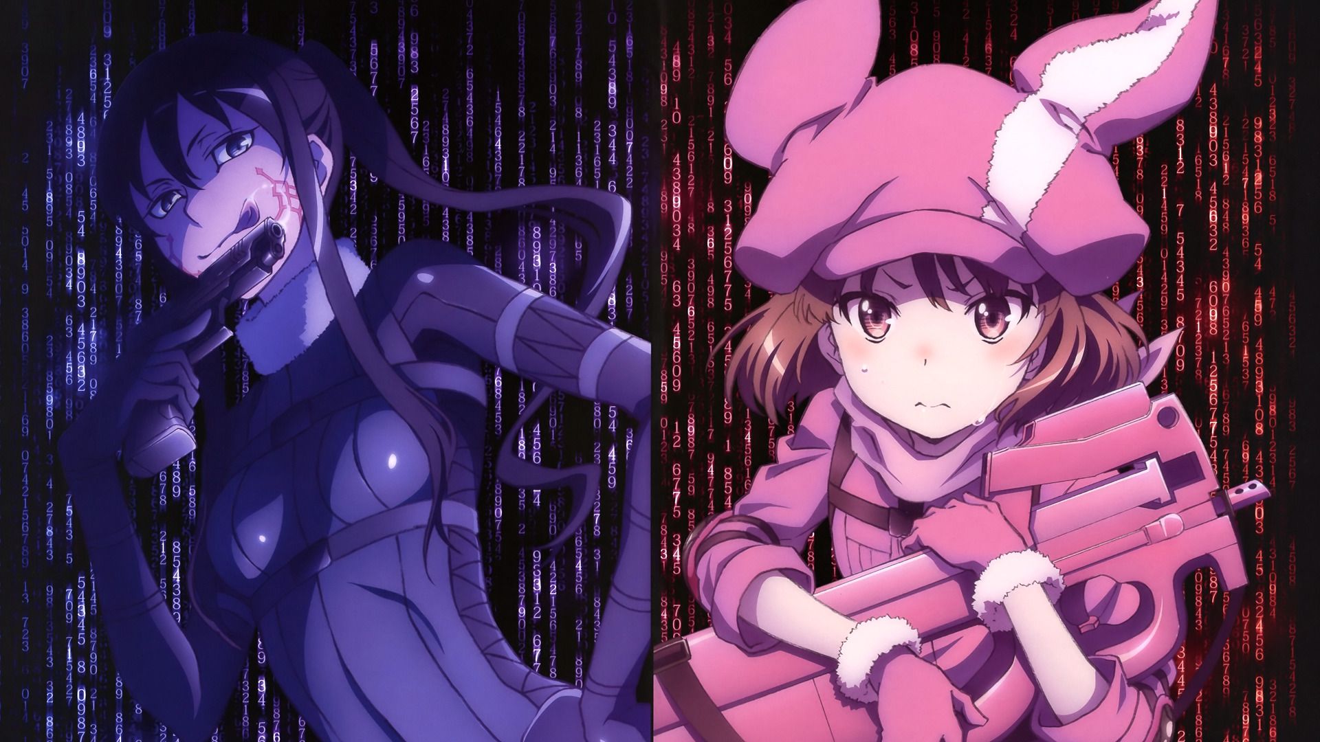 Sword Art Online Alternative: Gun Gale Online background