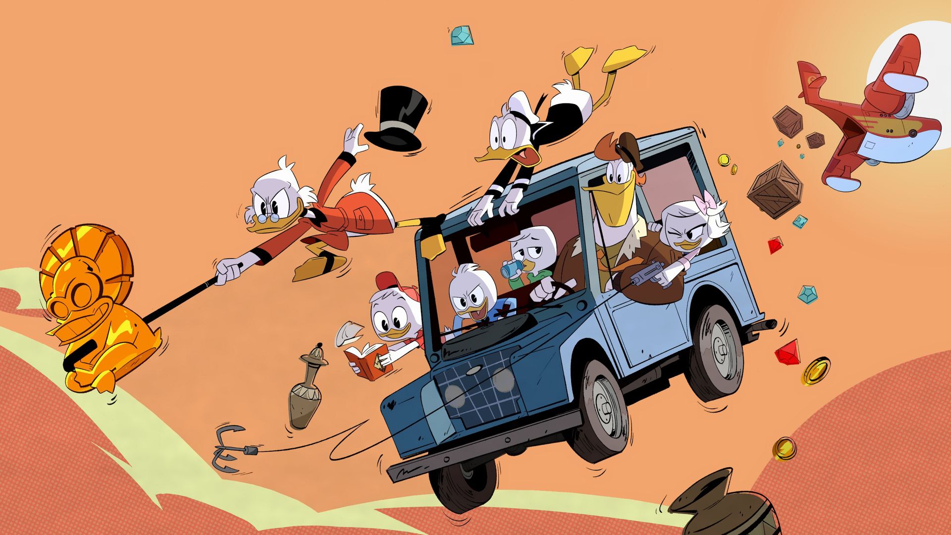 DuckTales background