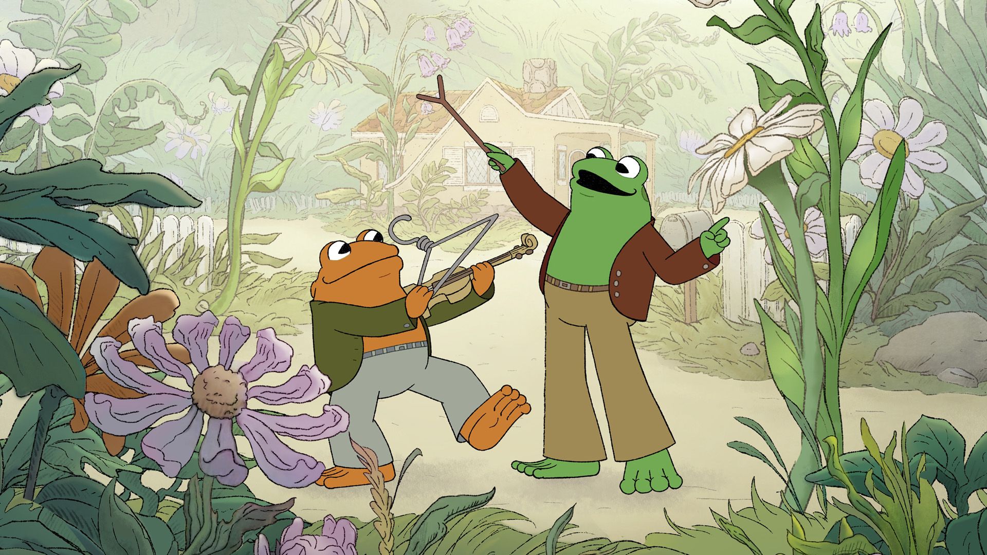 Frog and Toad background