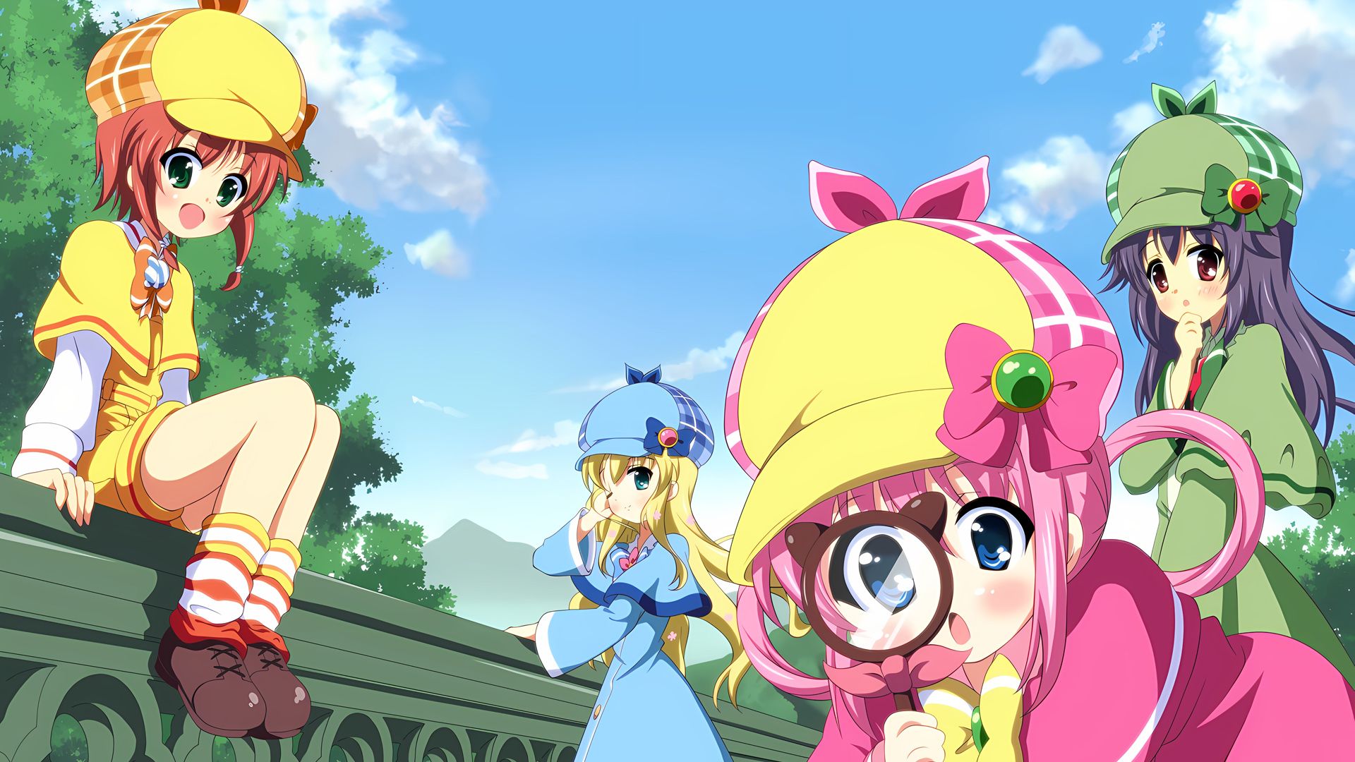 Detective Opera Milky Holmes background