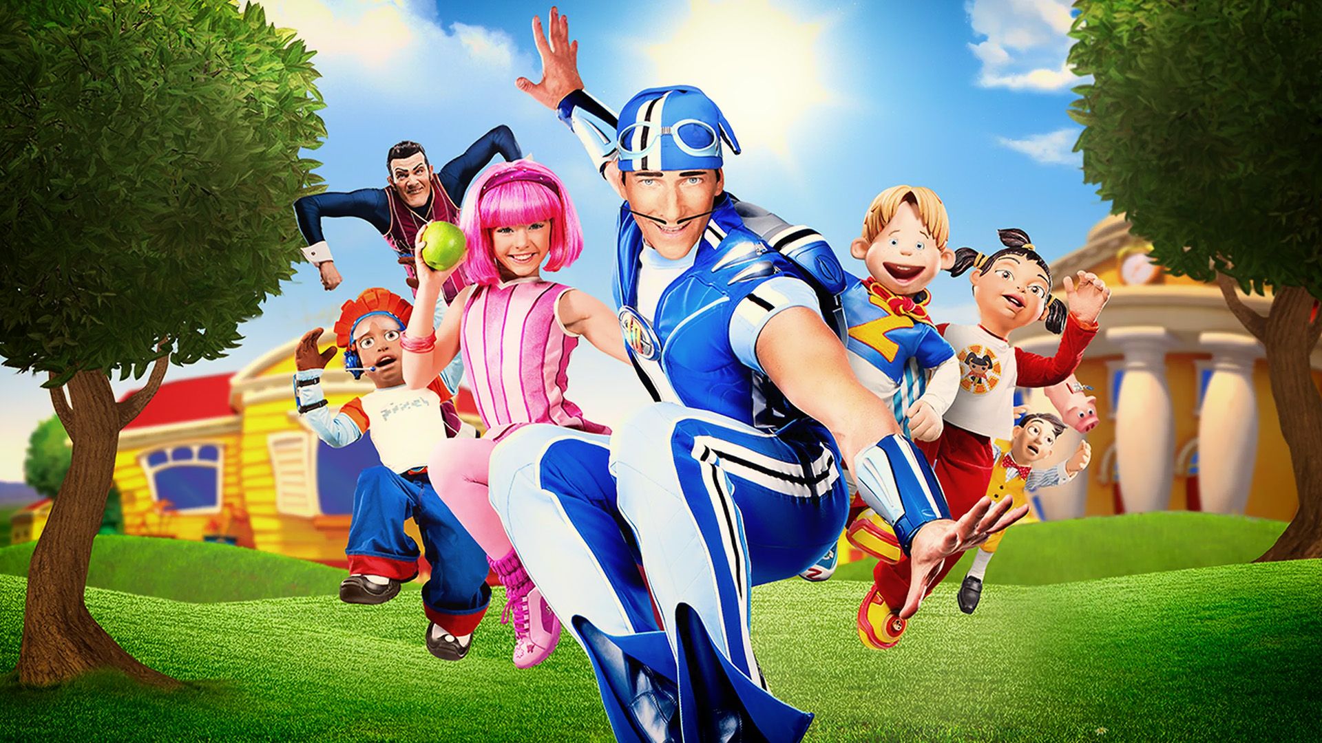 LazyTown background