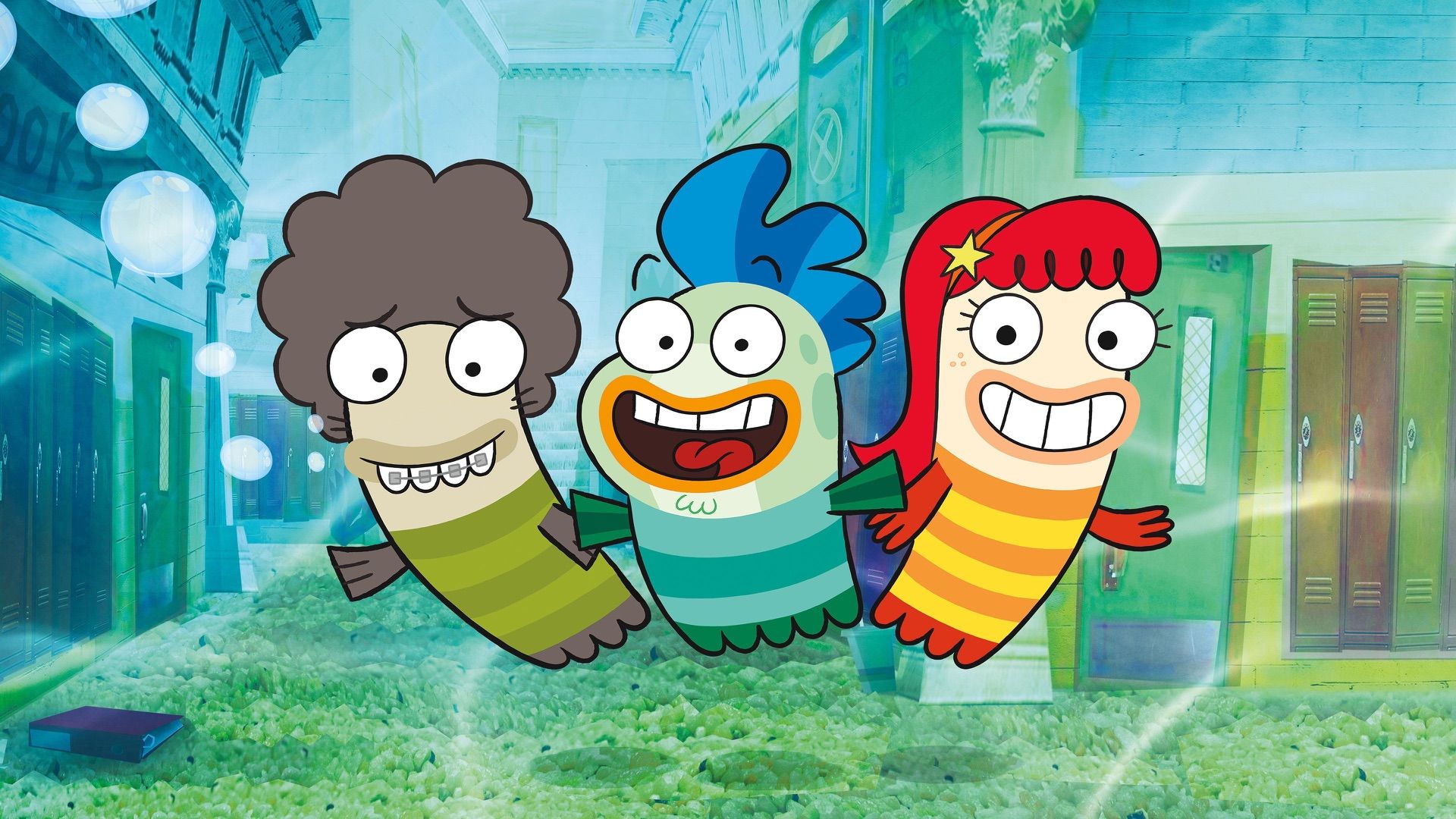 Fish Hooks background