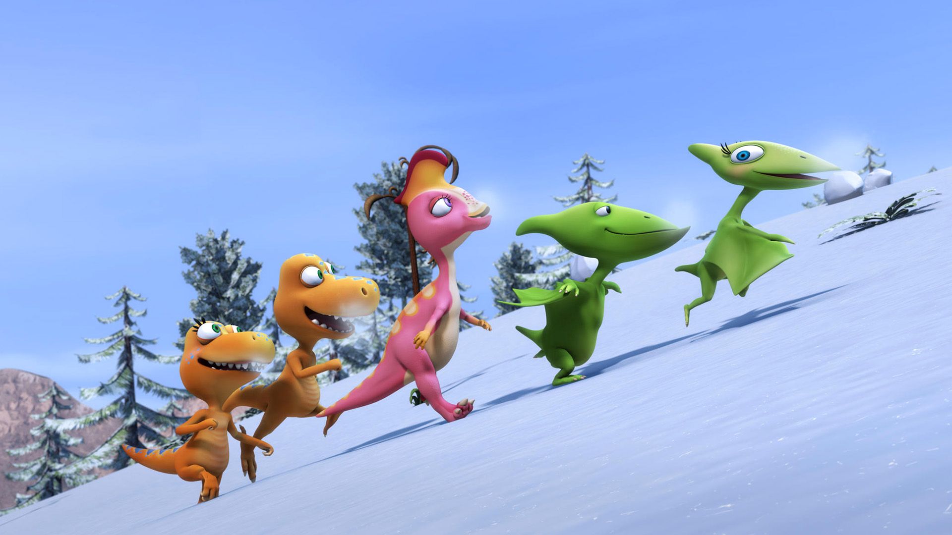 Dinosaur Train background