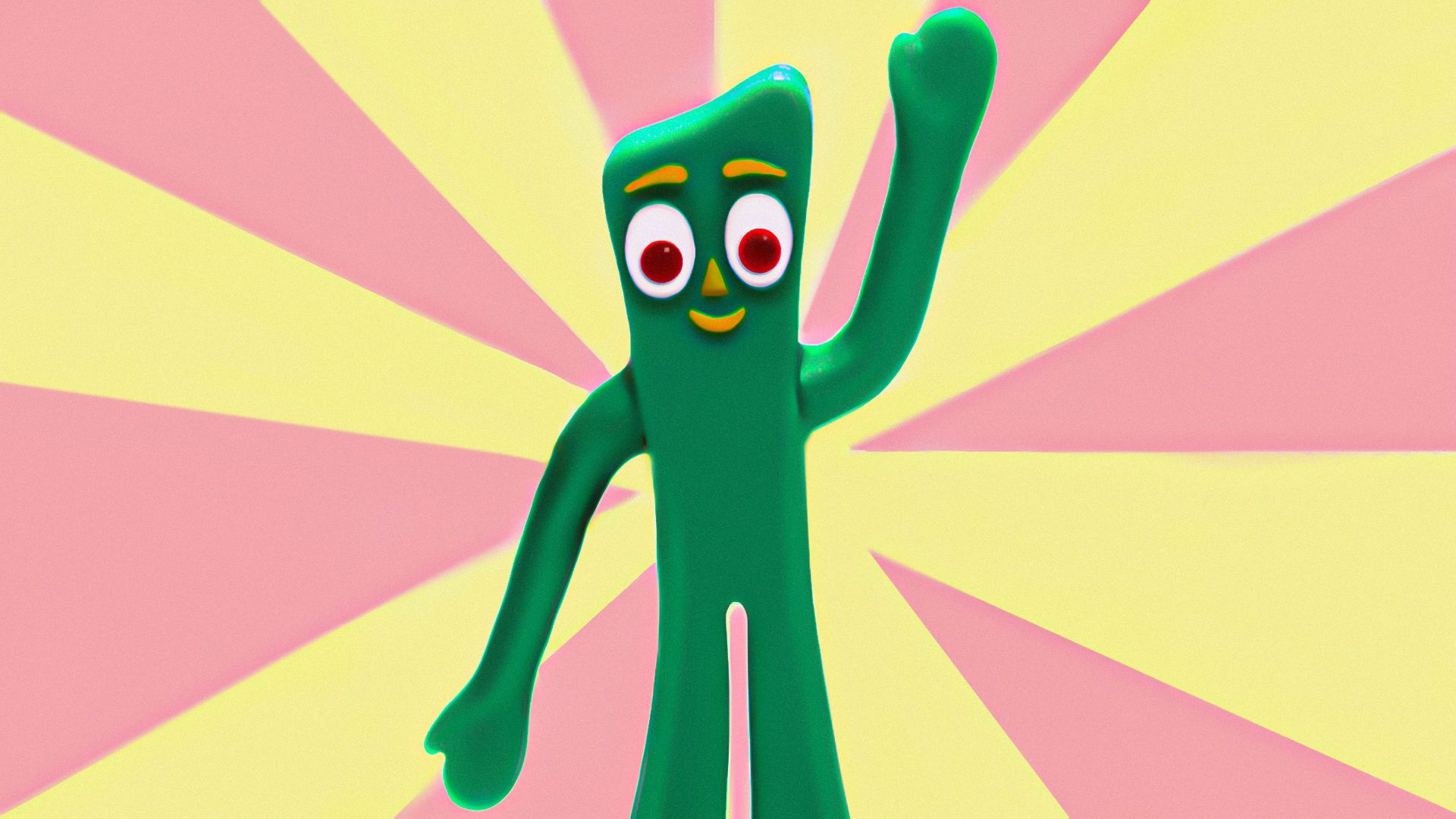 The Gumby Show background