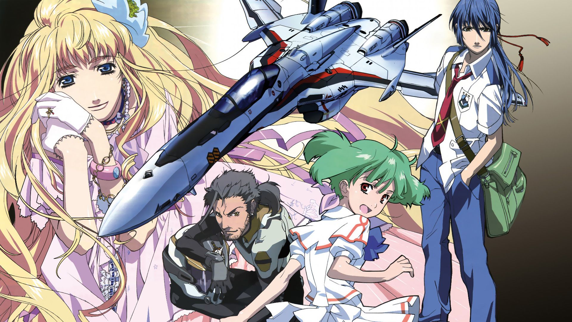 Macross Frontier background