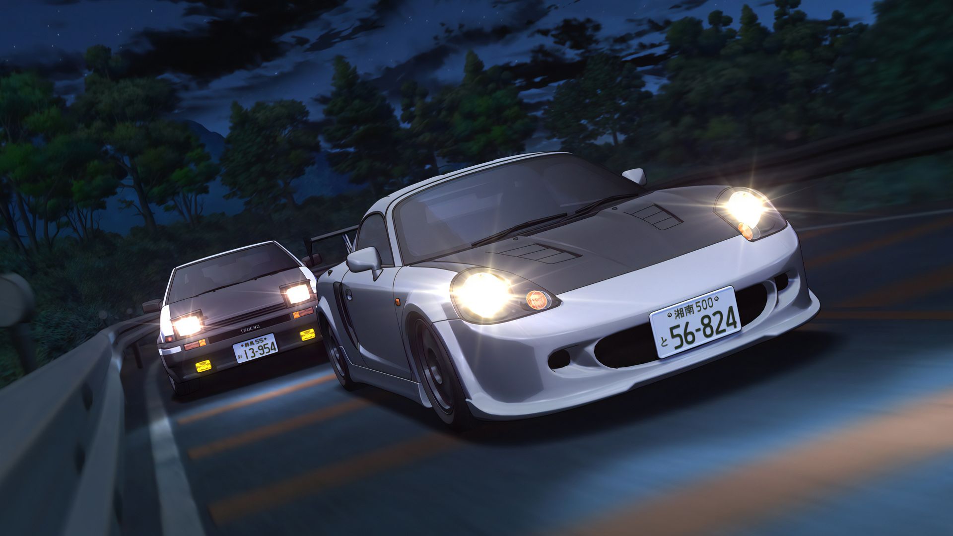 Initial D: First Stage background