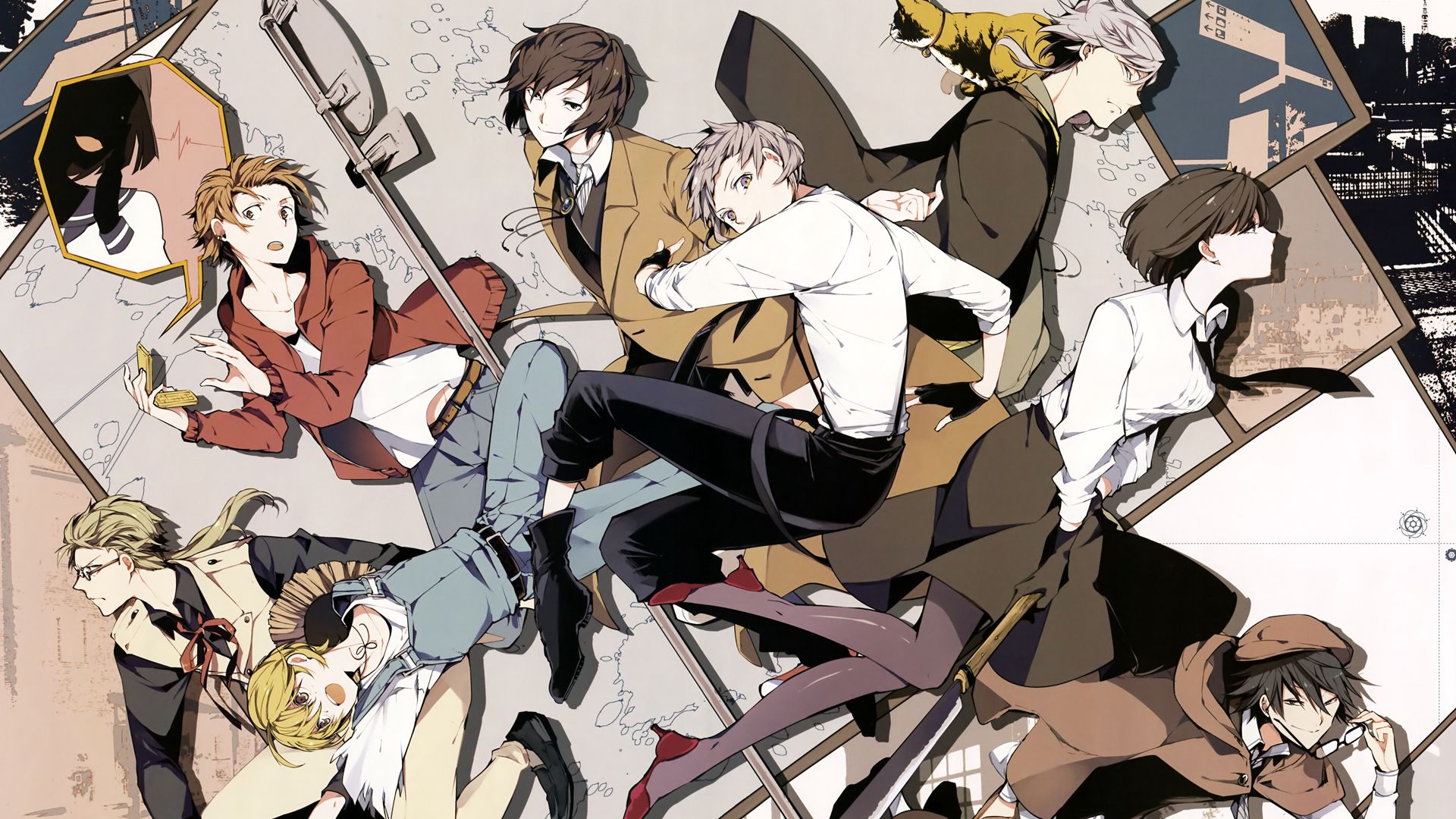 Bungo Stray Dogs background