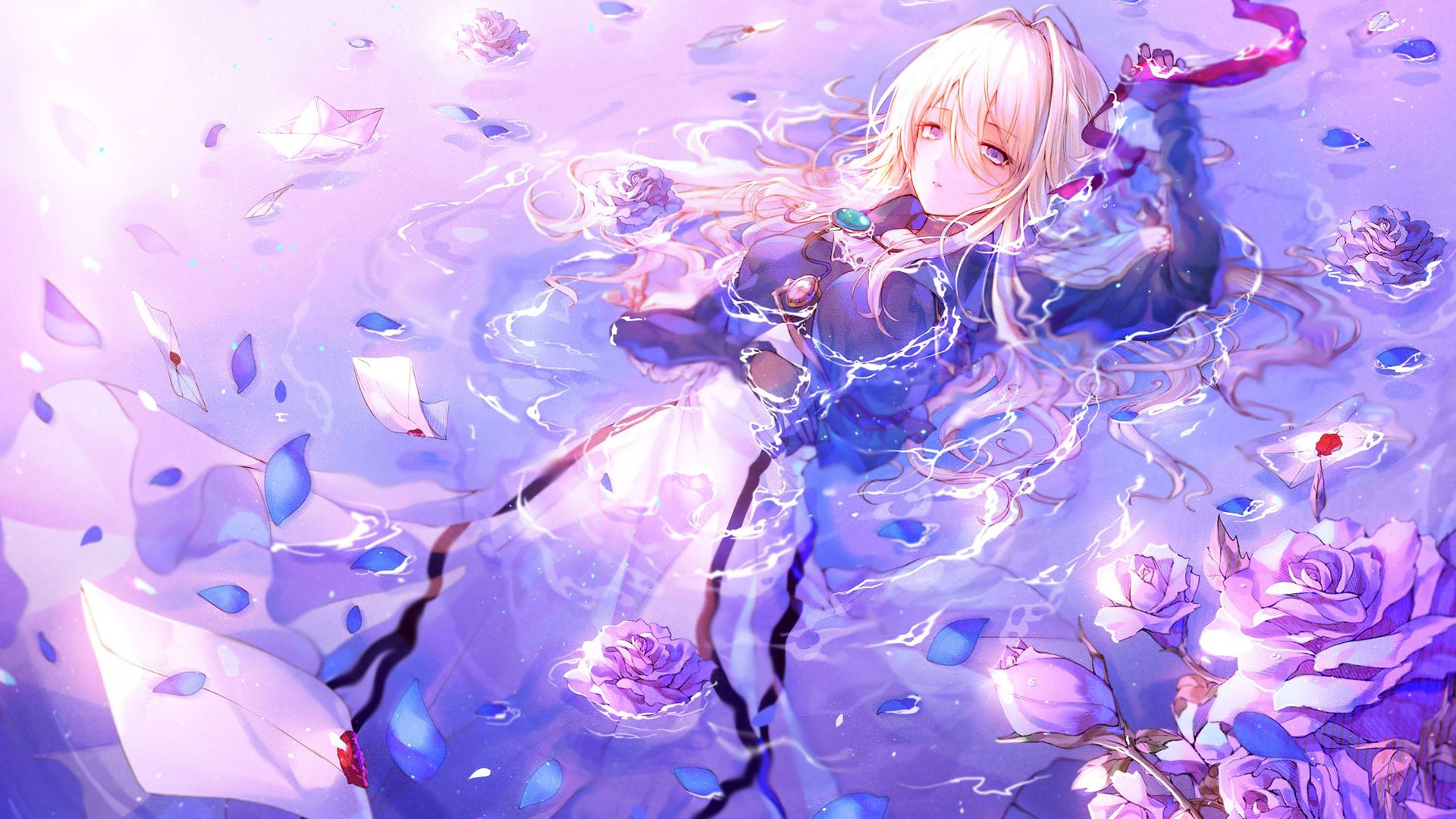 Violet Evergarden background