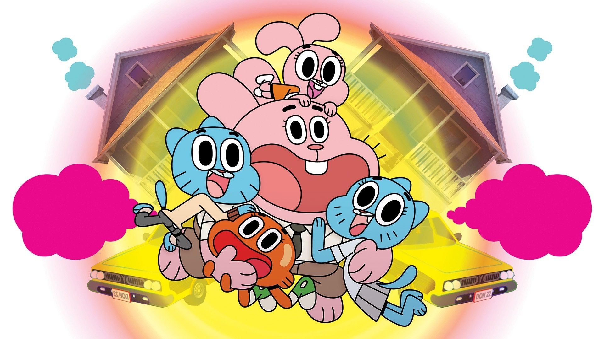 The Amazing World of Gumball background