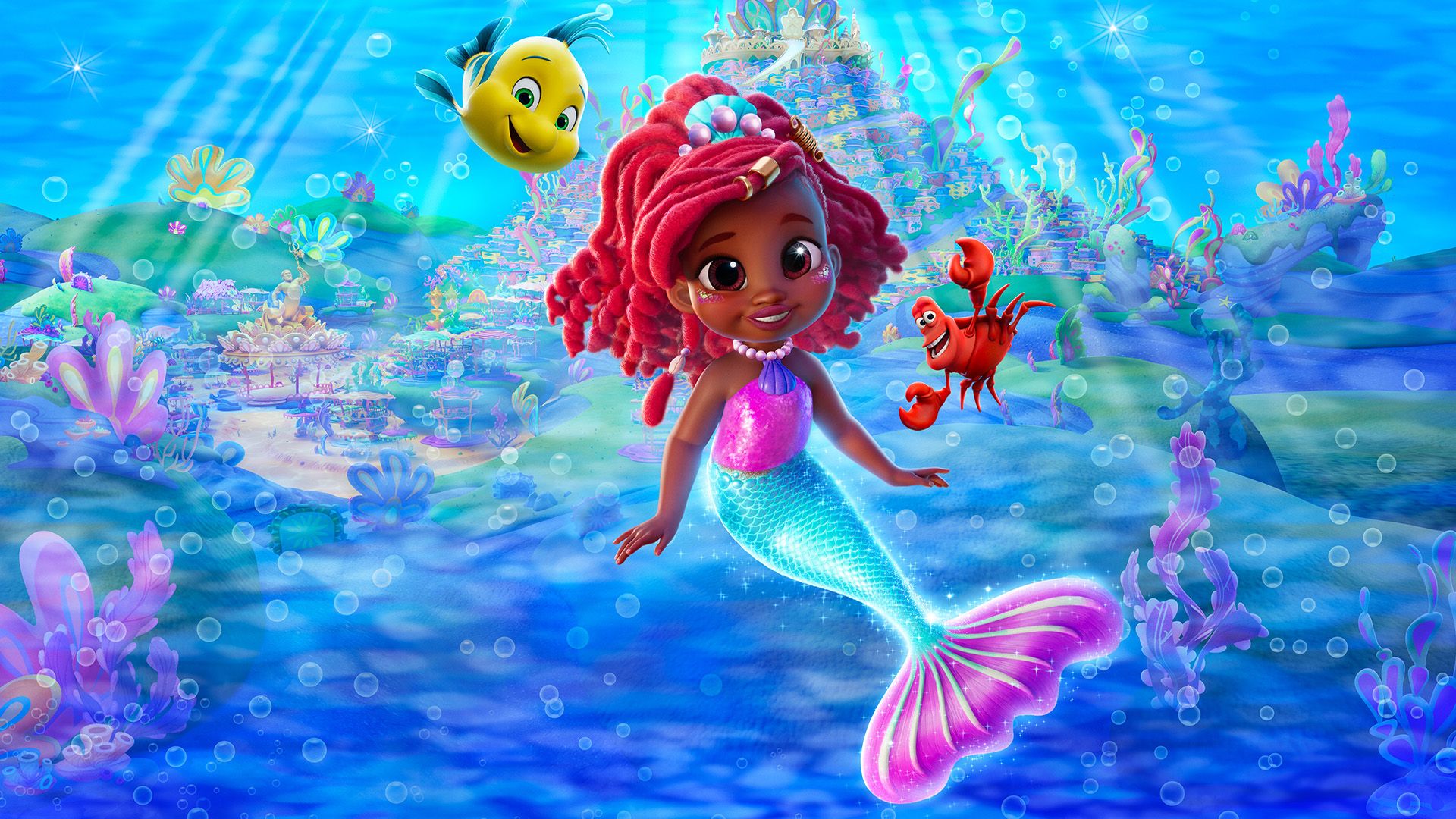 Disney Junior's Ariel background