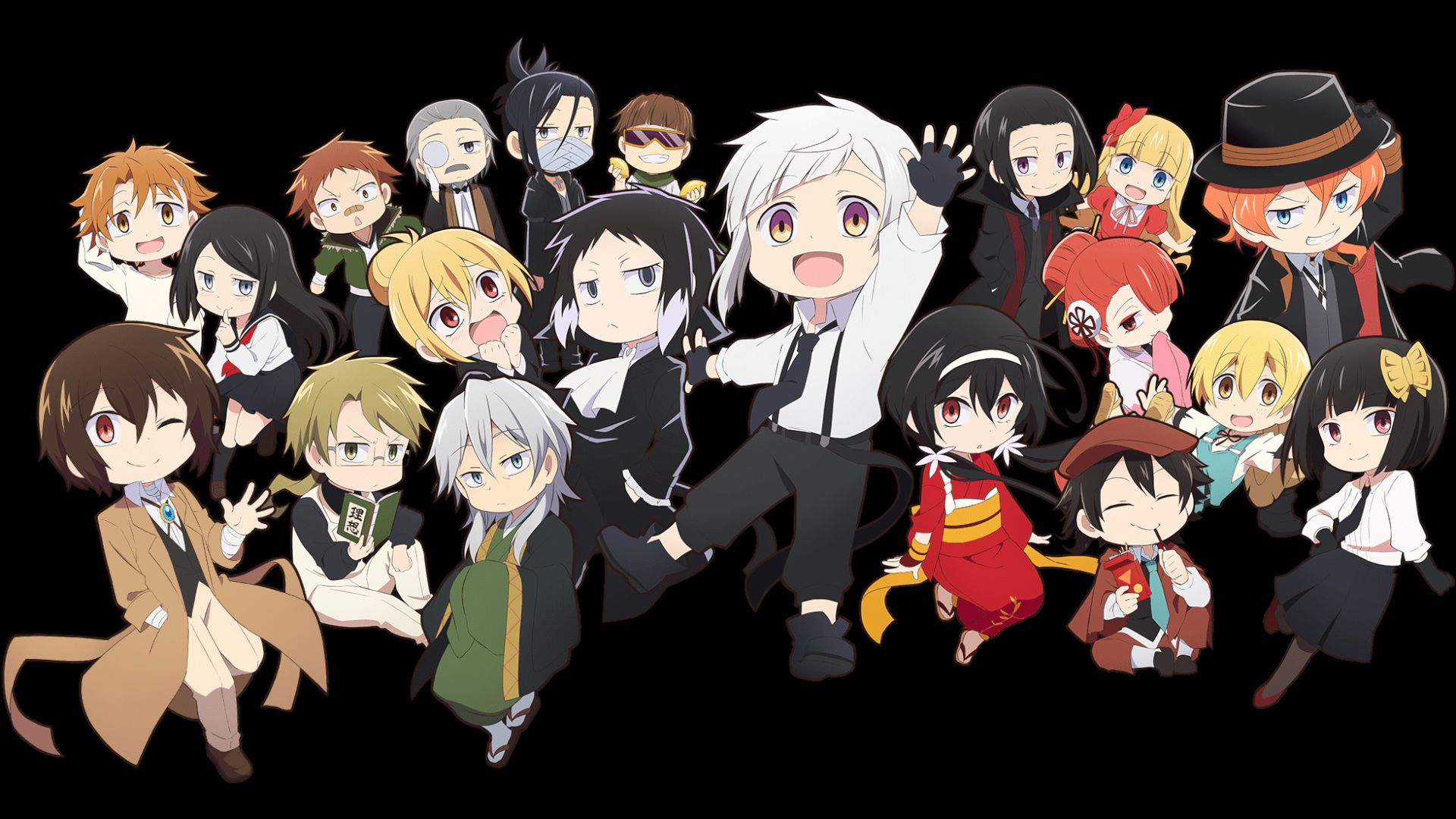 Bungo Stray Dogs Wan! background