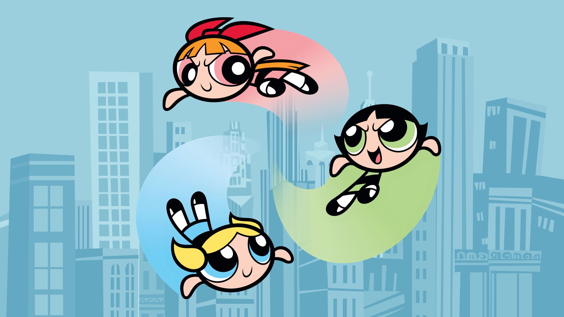 The Powerpuff Girls background