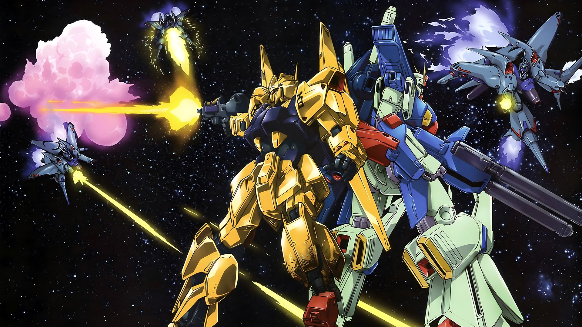 Mobile Suit Gundam ZZ background