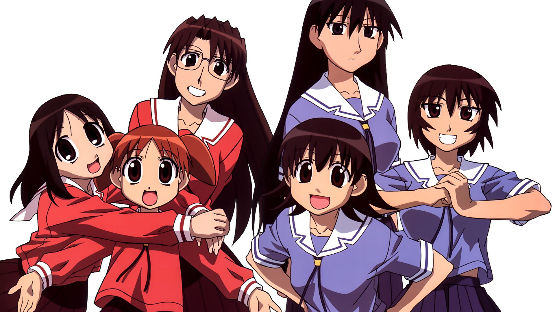 Azumanga Daioh: The Animation background