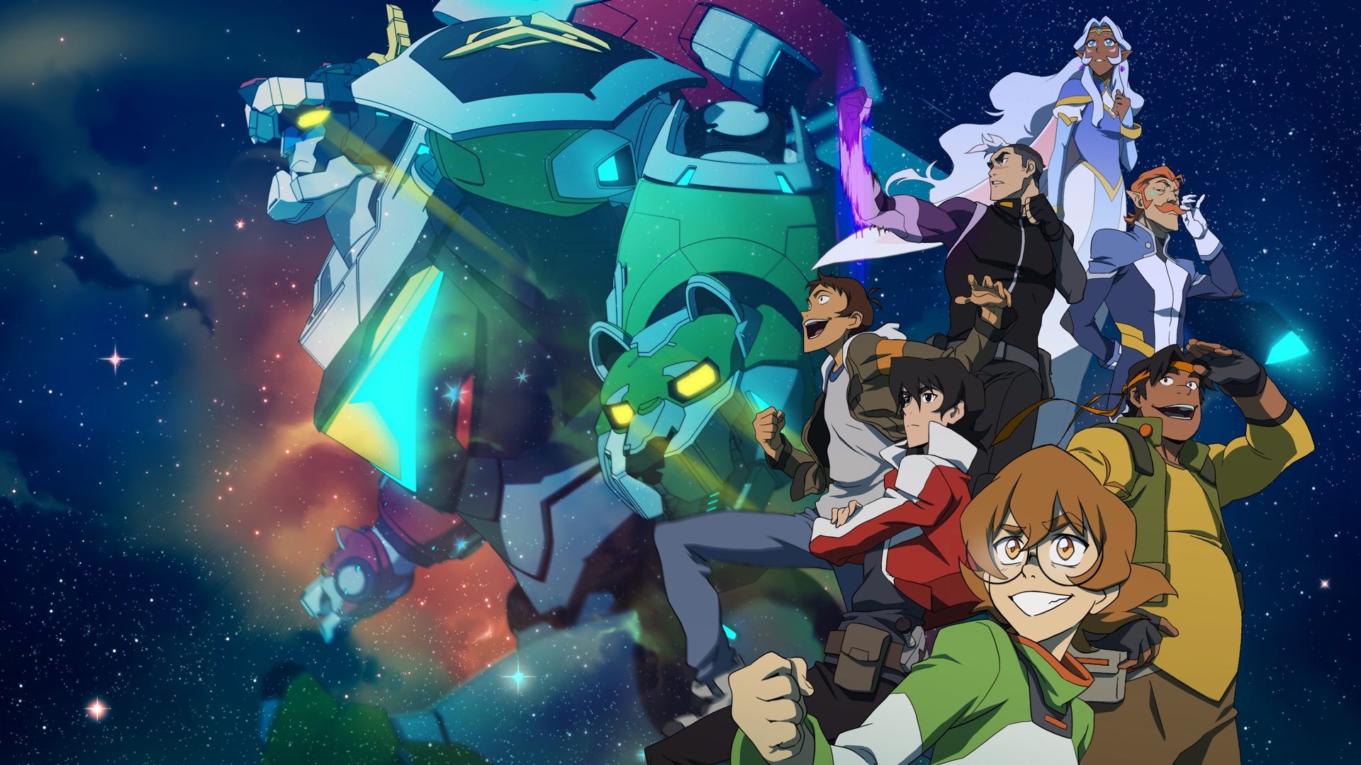 Voltron: Legendary Defender background