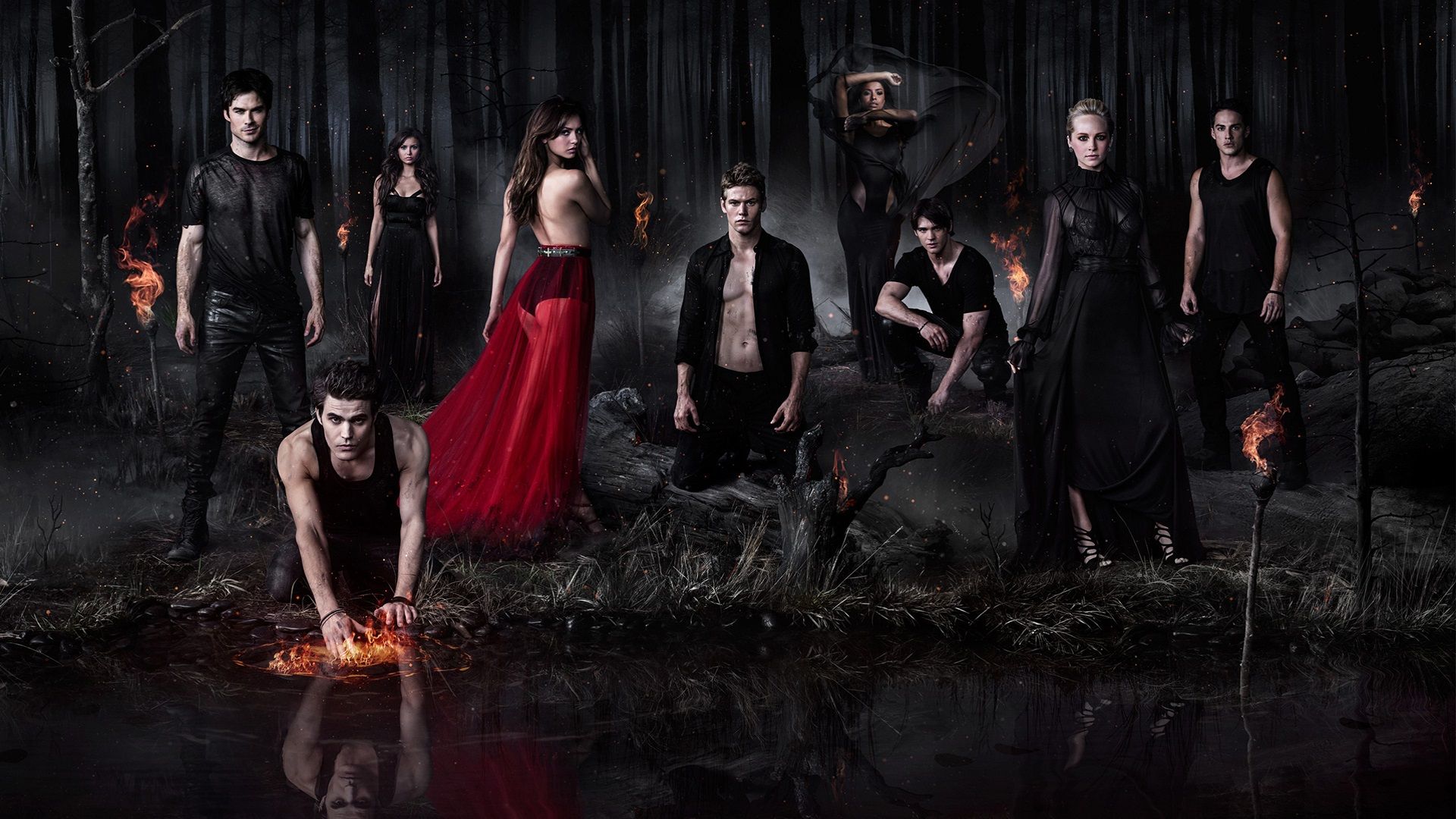 The Vampire Diaries background