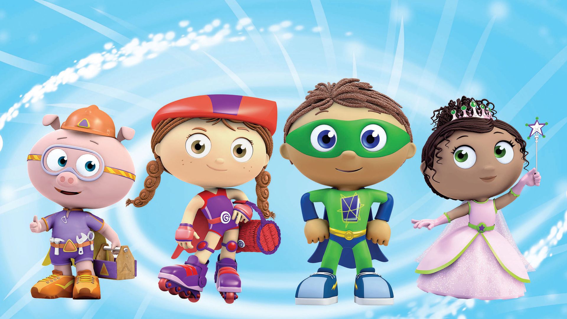 Super Why! background