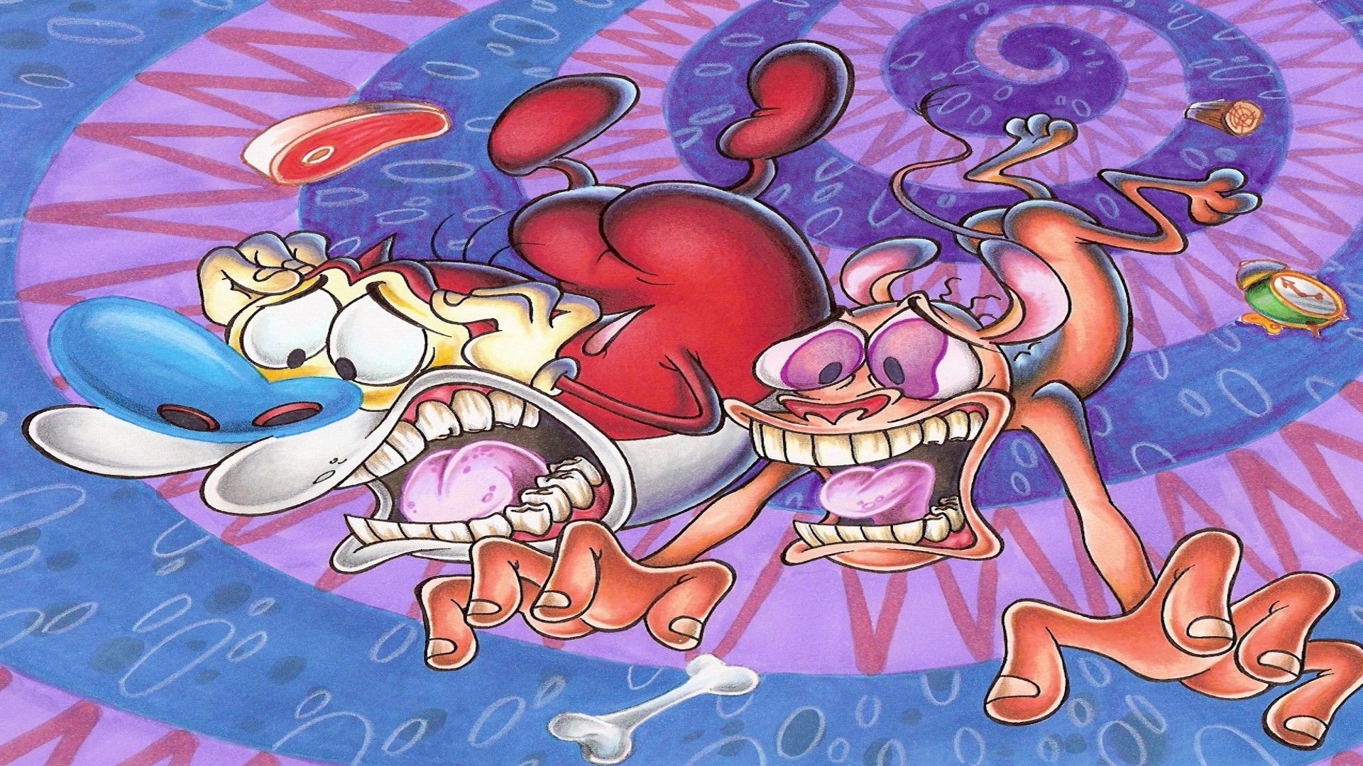 The Ren & Stimpy Show background