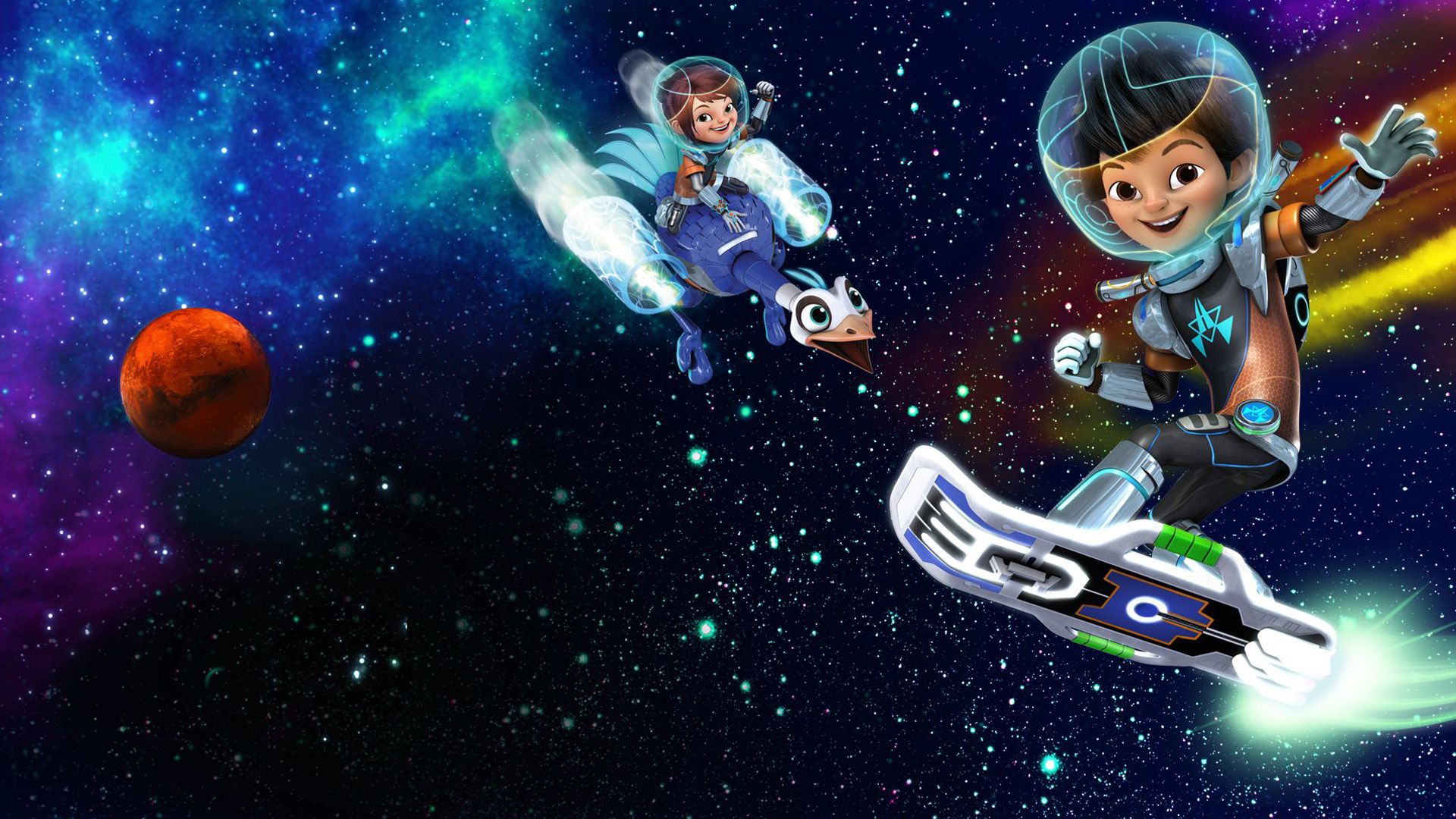 Miles from Tomorrowland background