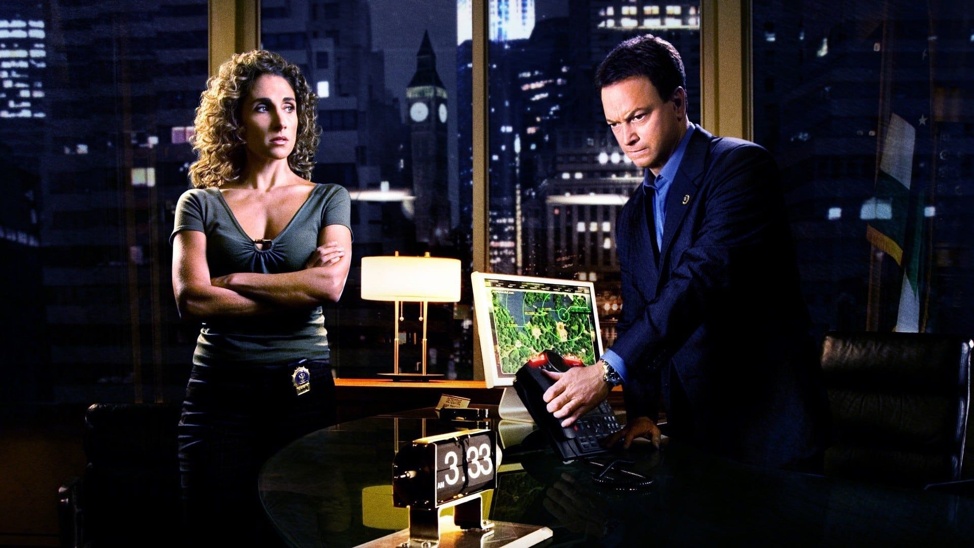 CSI: NY background