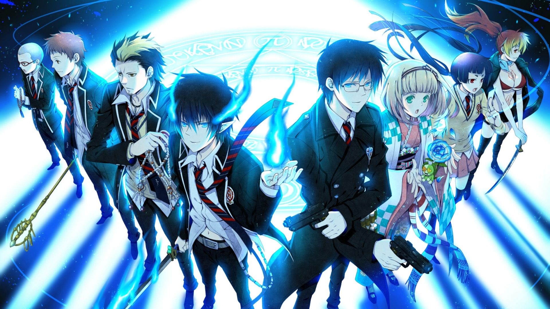 Blue Exorcist background