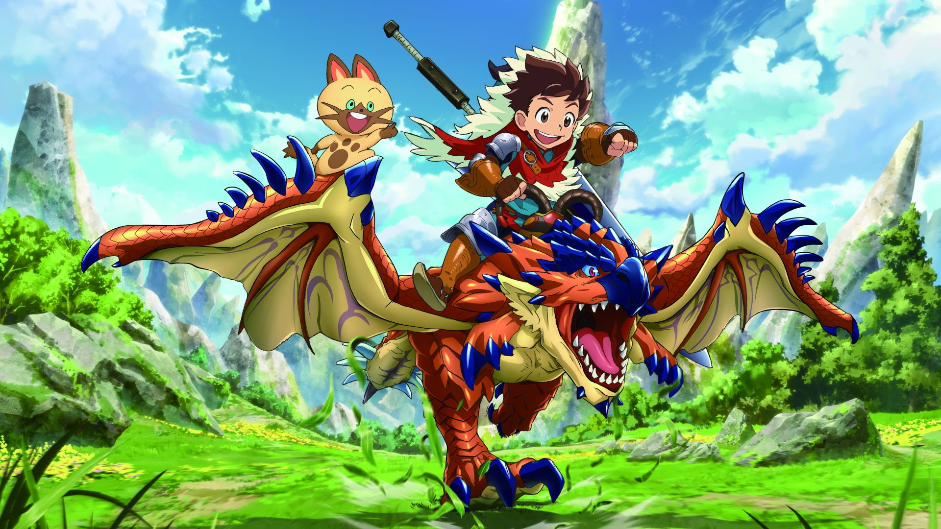 Monster Hunter Stories: Ride On background